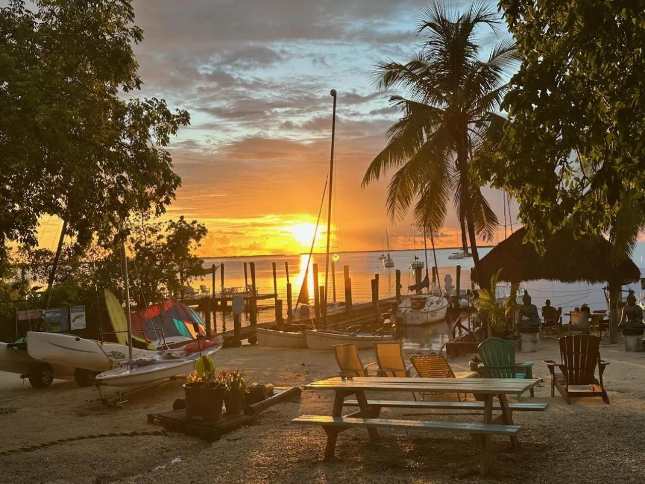 Beach in Key Largo Cottages