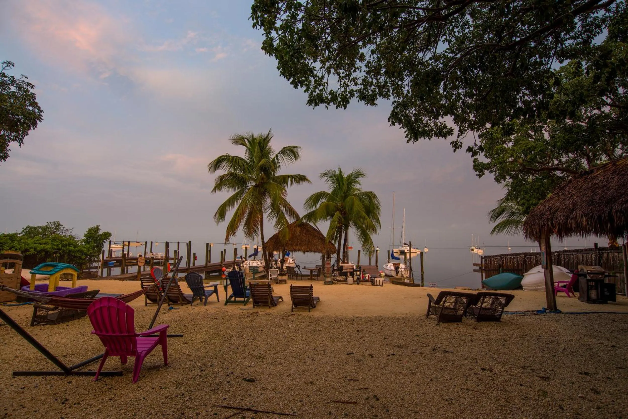 Beach in Key Largo Cottages