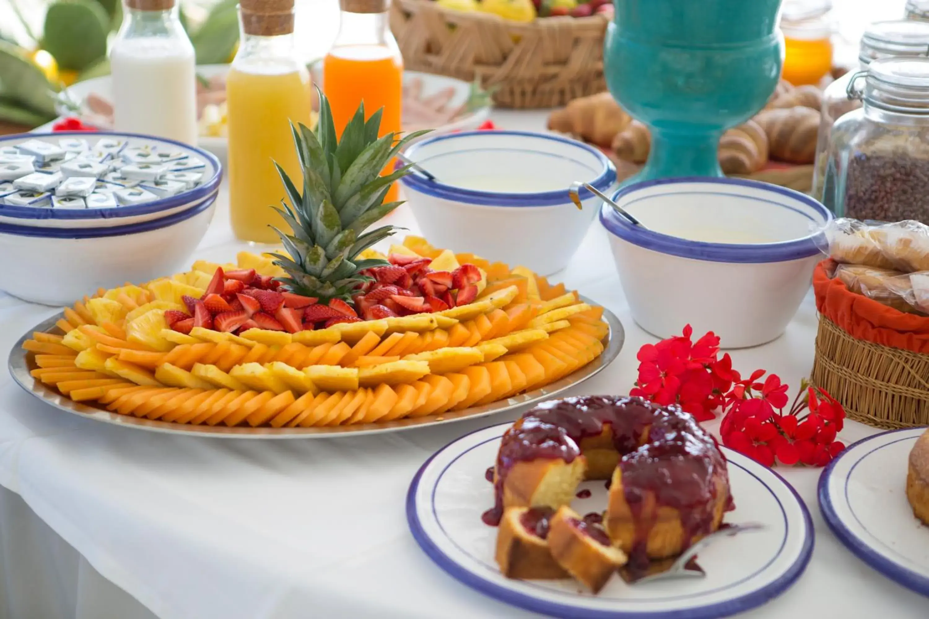 Buffet breakfast in Hotel Piccolo Mondo Buffet breakfast in Hotel Piccolo Mondo