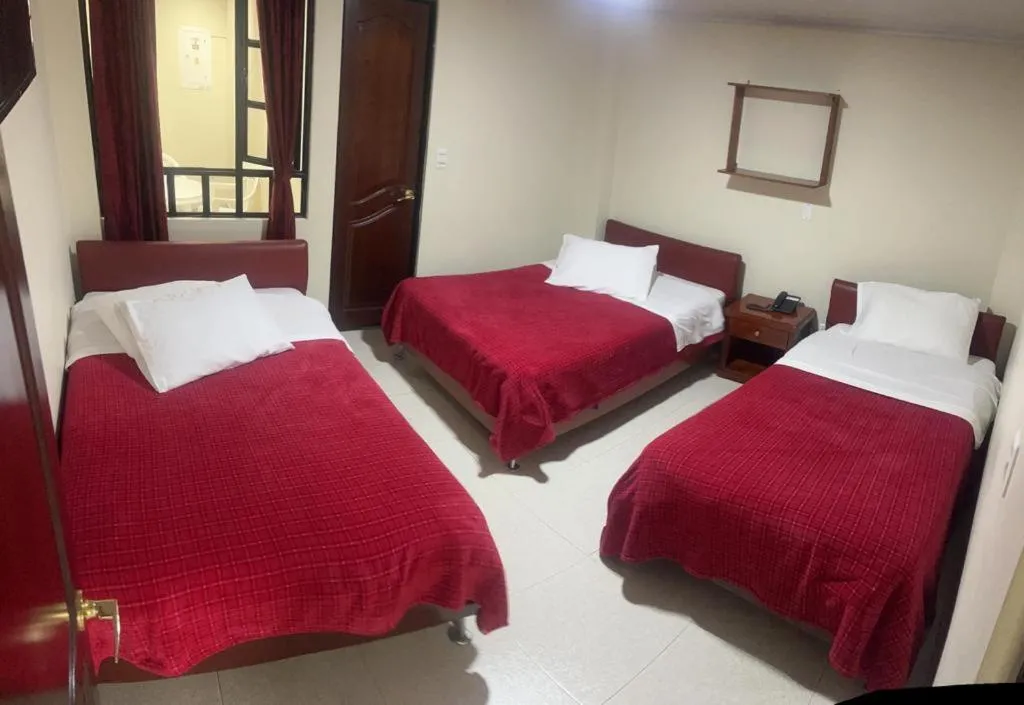Standard Double Room with Two Double Beds in Hotel Vigua
