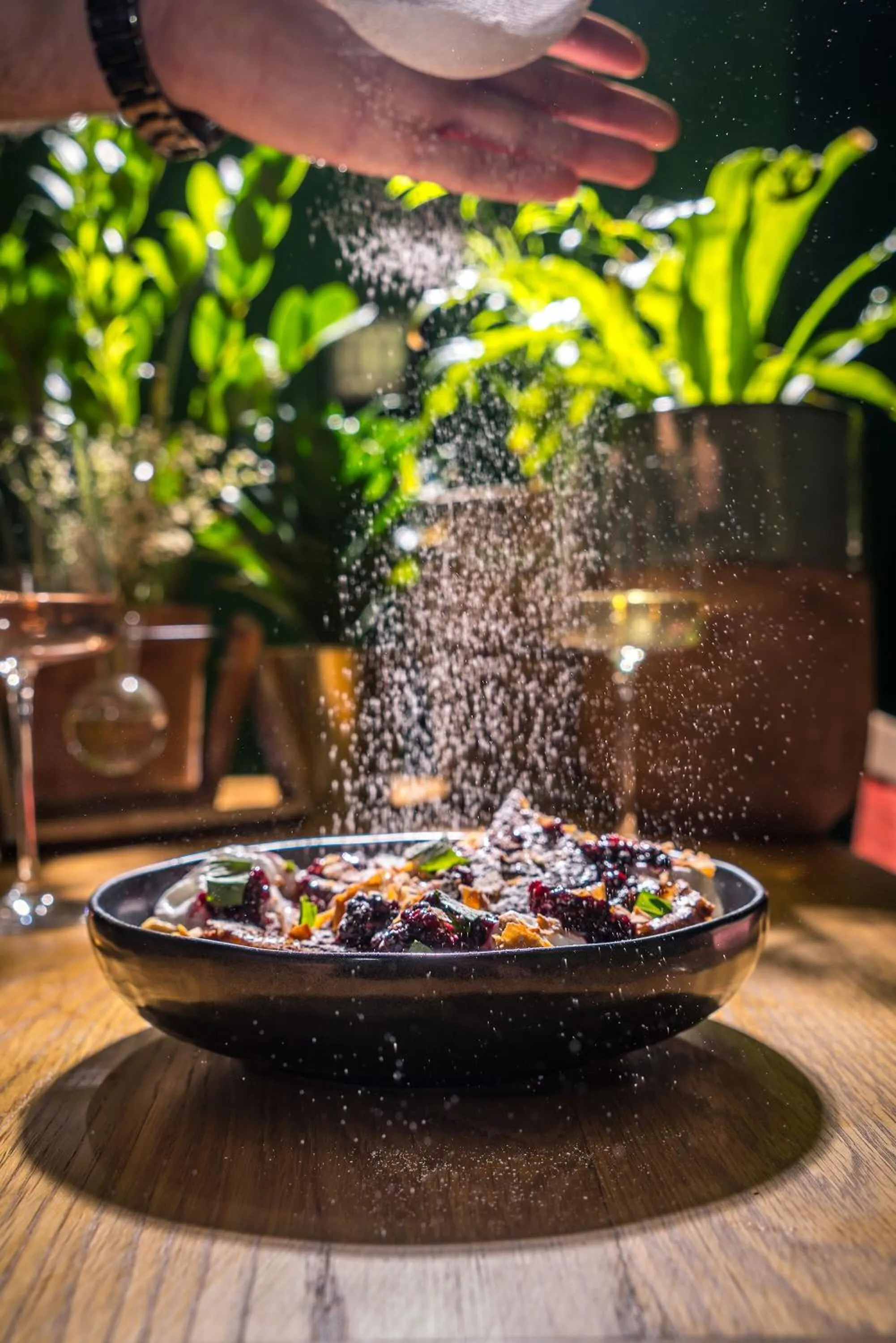 Food close-up in MADE Hotel