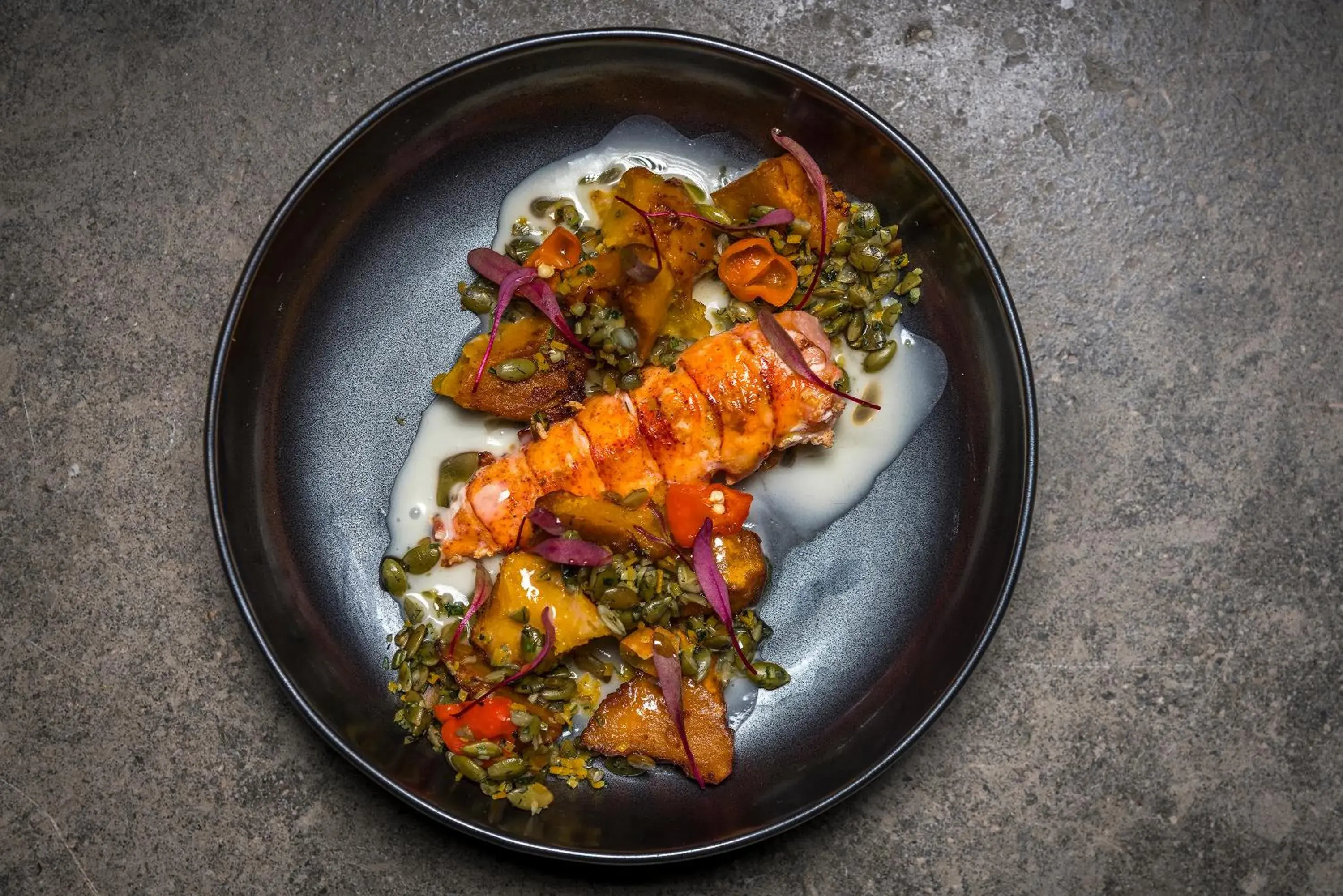 Food close-up in MADE Hotel Food close-up in MADE Hotel