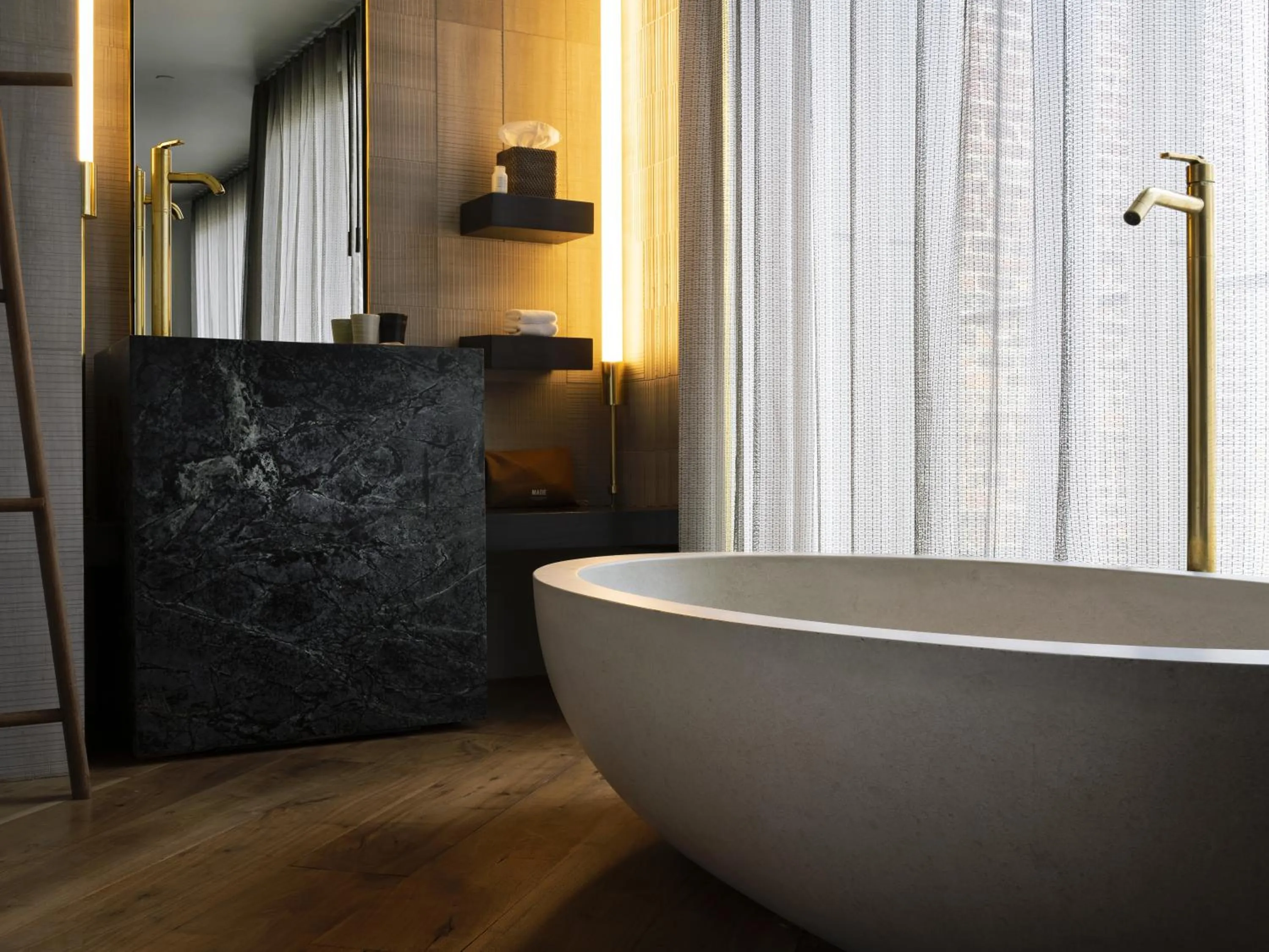 Bathroom in MADE Hotel