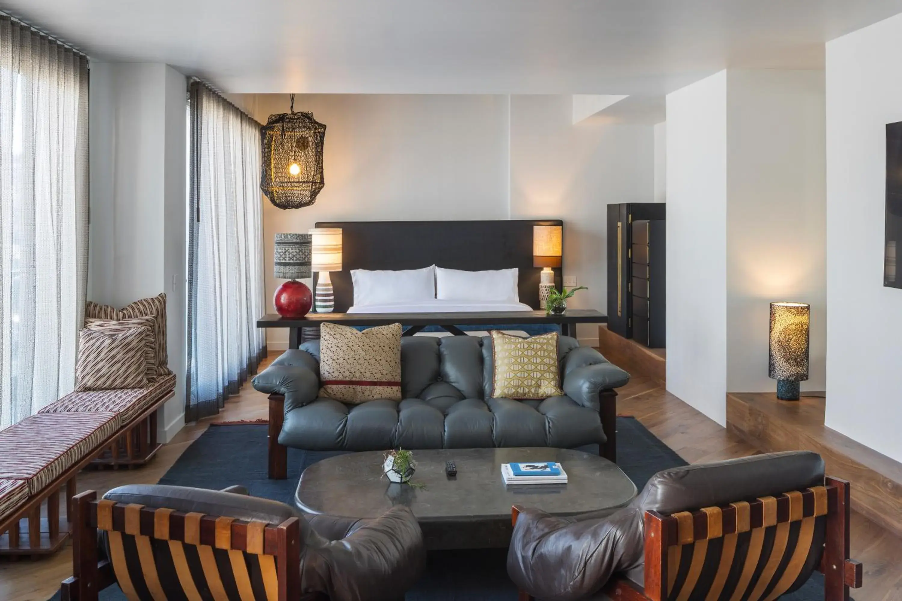 Living room in MADE Hotel Living room in MADE Hotel