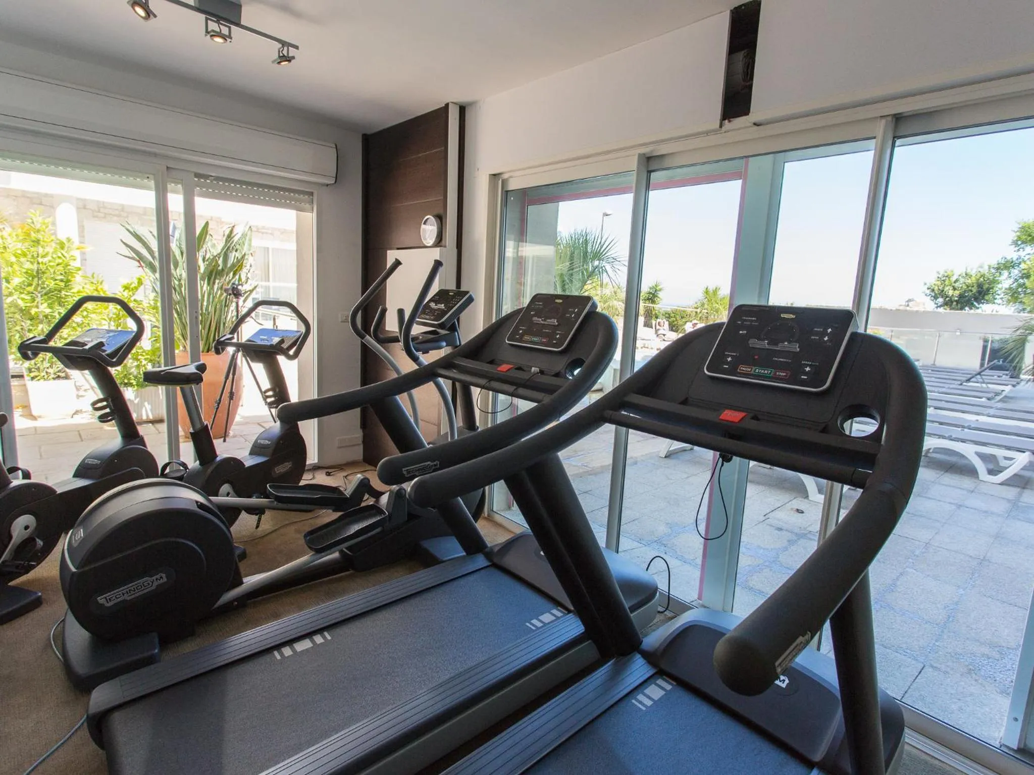 Fitness centre/facilities in Hotel Revellata & Spa