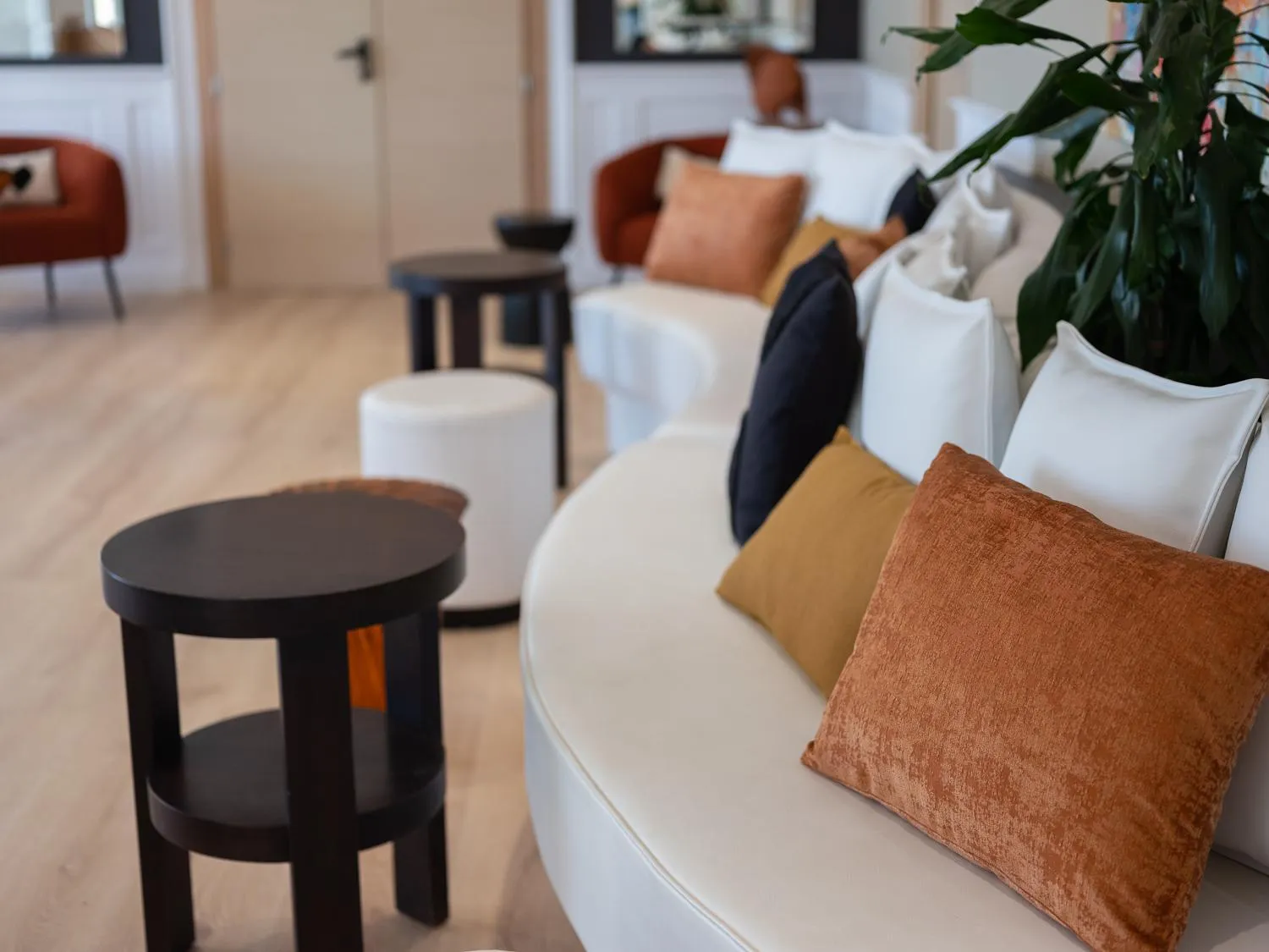 Living room in Hotel Revellata & Spa