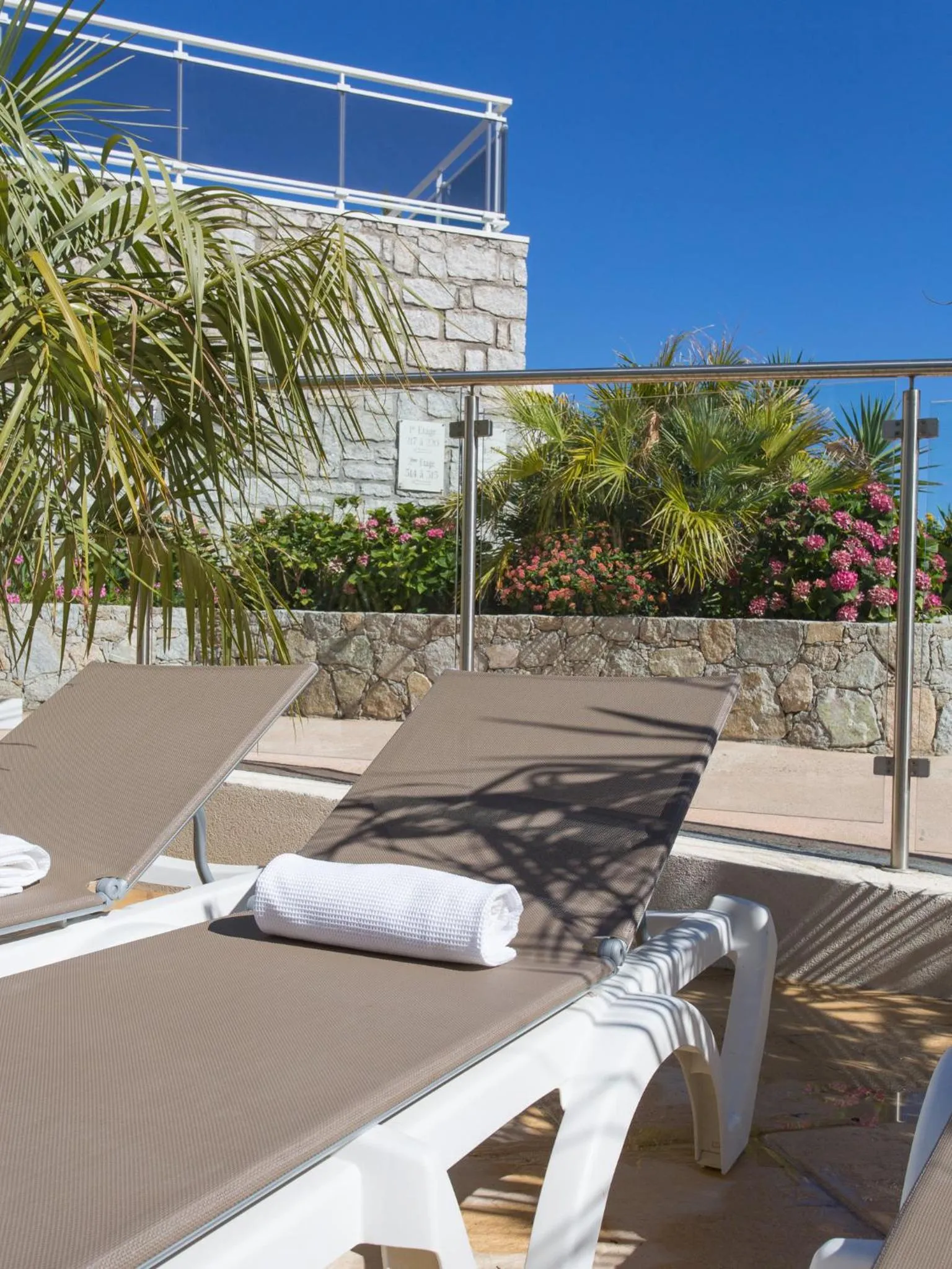 Balcony/Terrace in Hotel Revellata & Spa
