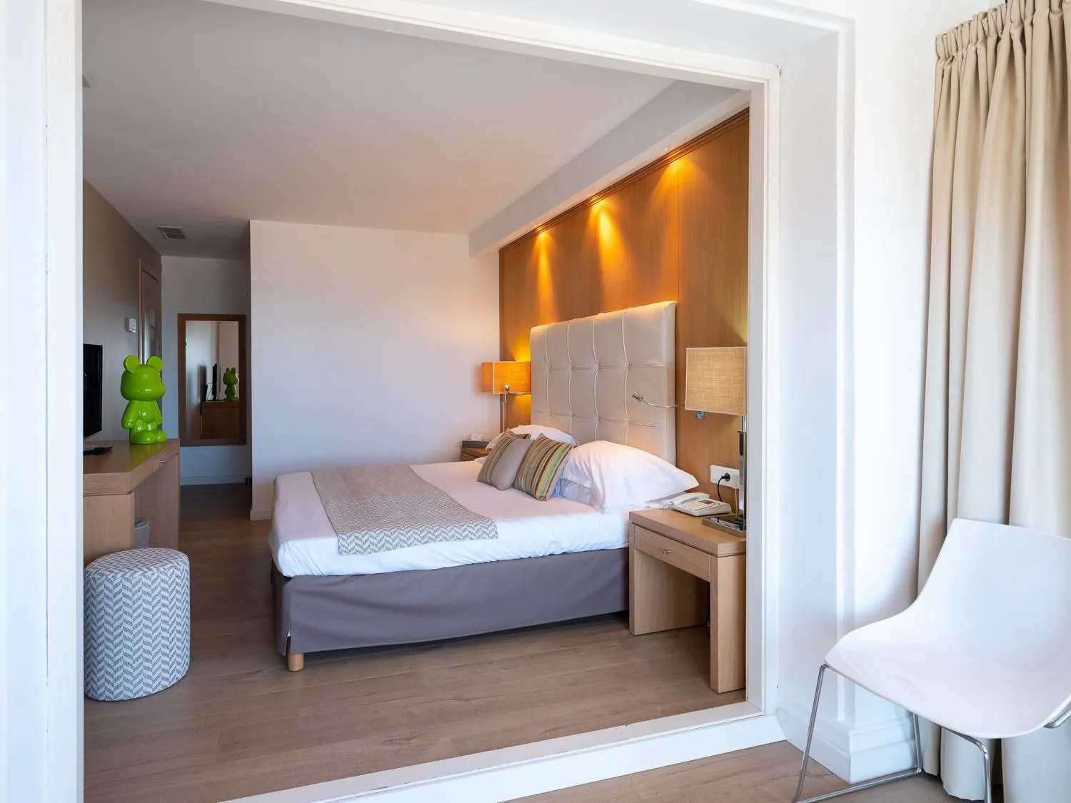 Photo of the whole room, Bed in Hotel Revellata & Spa