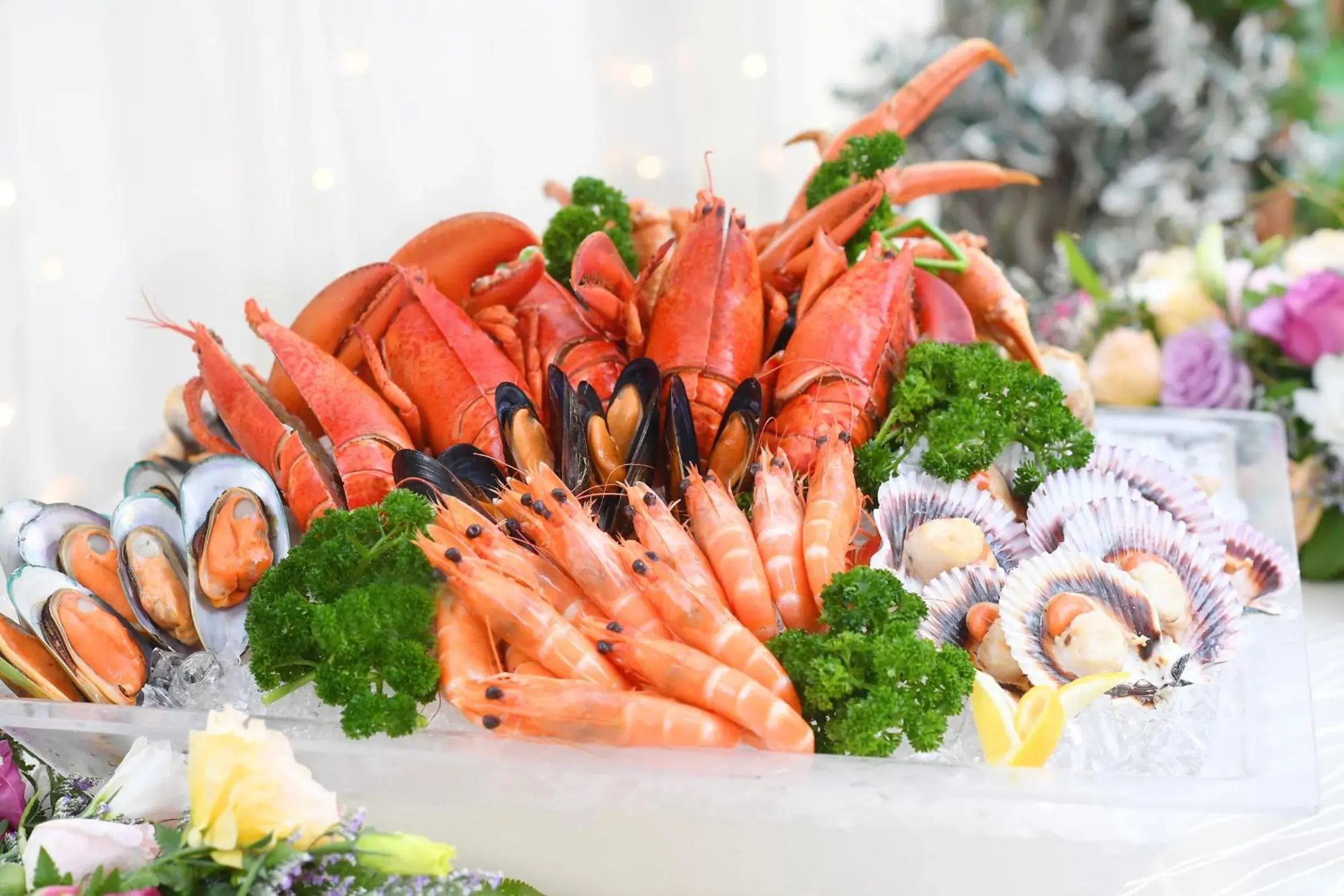 Food close-up in Royal Plaza on Scotts Food close-up in Royal Plaza on Scotts