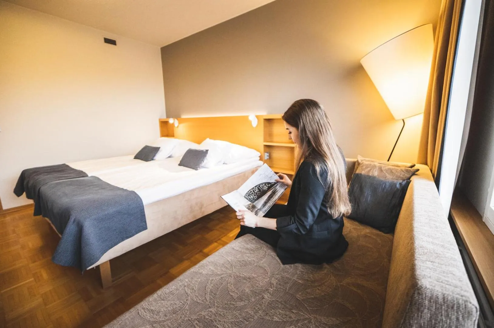 People, Bed in Spahotel Casino