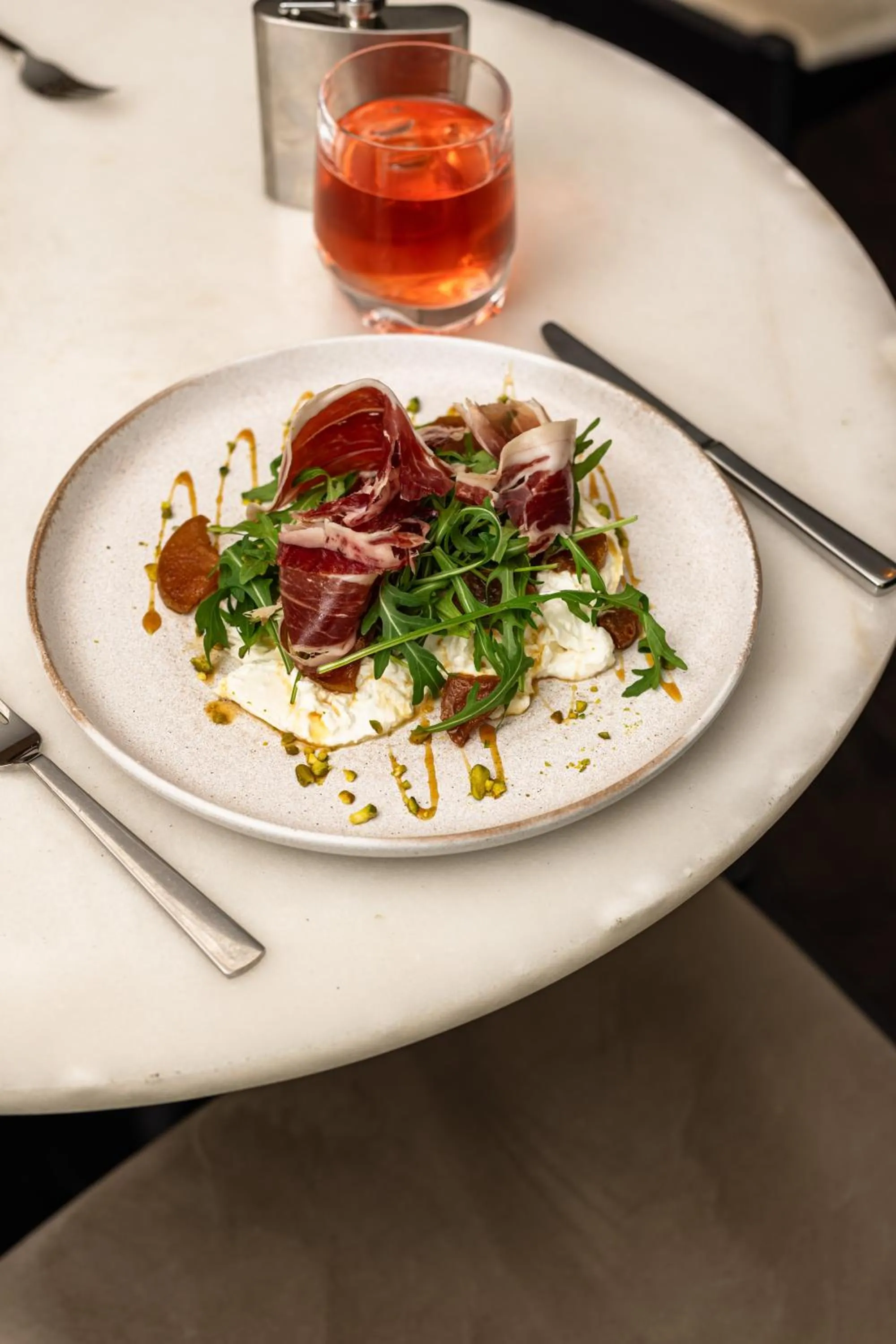 Food and drinks in Corpo Santo Lisbon Historical Hotel