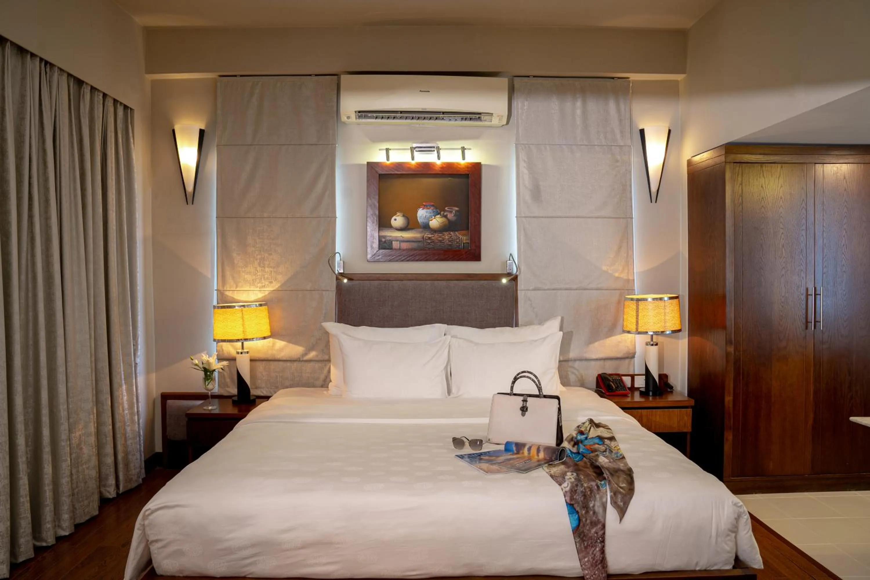 Bed in Asia Hotel Hue