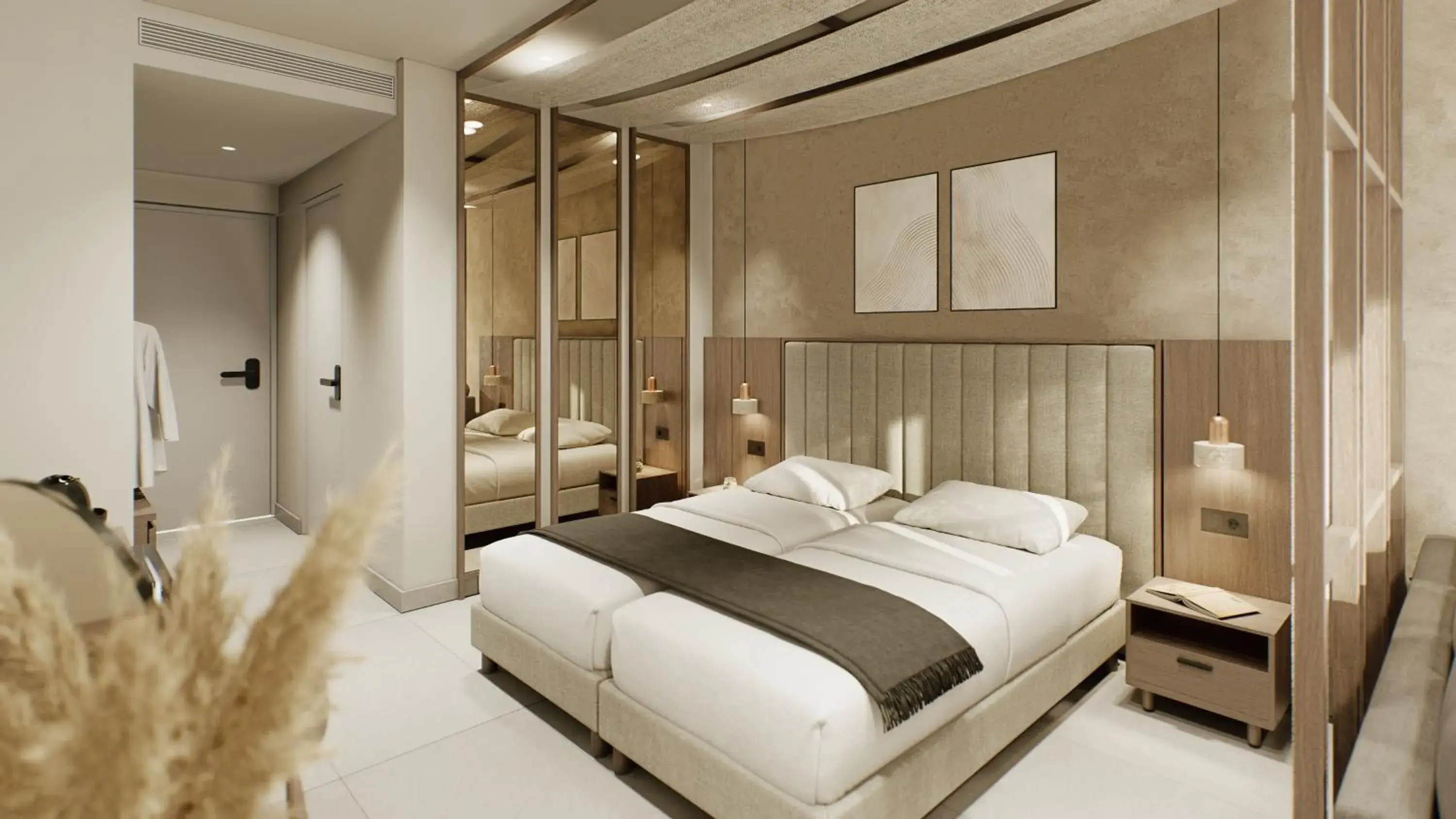 Bed in Diana Palace Hotel Zakynthos Bed in Diana Palace Hotel Zakynthos