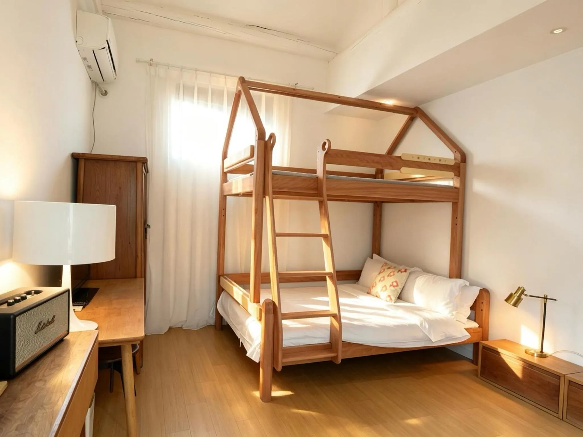 Family Room with Garden View in Peking Garden Siheyuan Boutique Hotel-Forbidden City&Beihai Park&Historic Hutong-Traditionnal yard&Sunshine terrace&Tea house&home kitchen