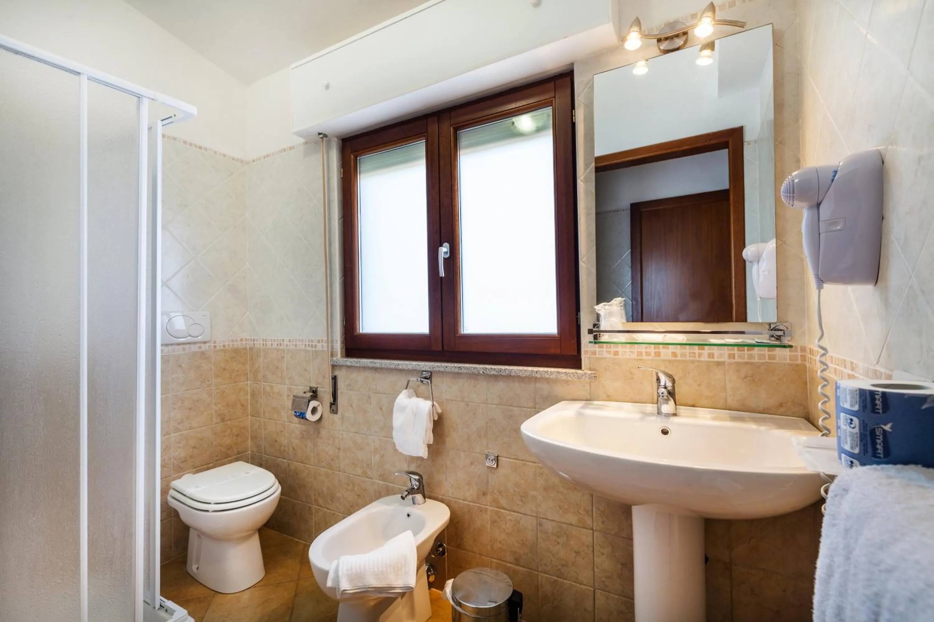 Bathroom in Hotel Petri Marini