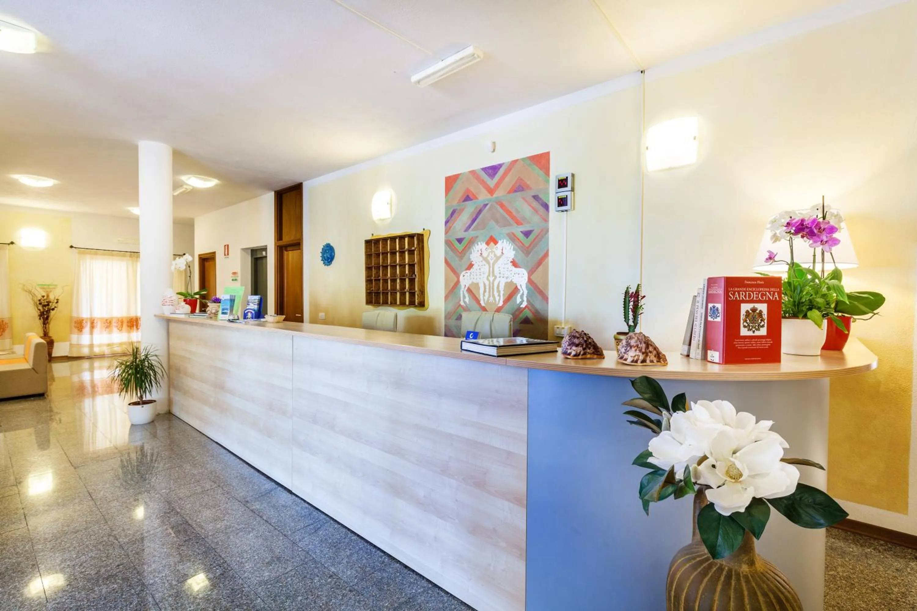 Lobby or reception in Hotel Petri Marini