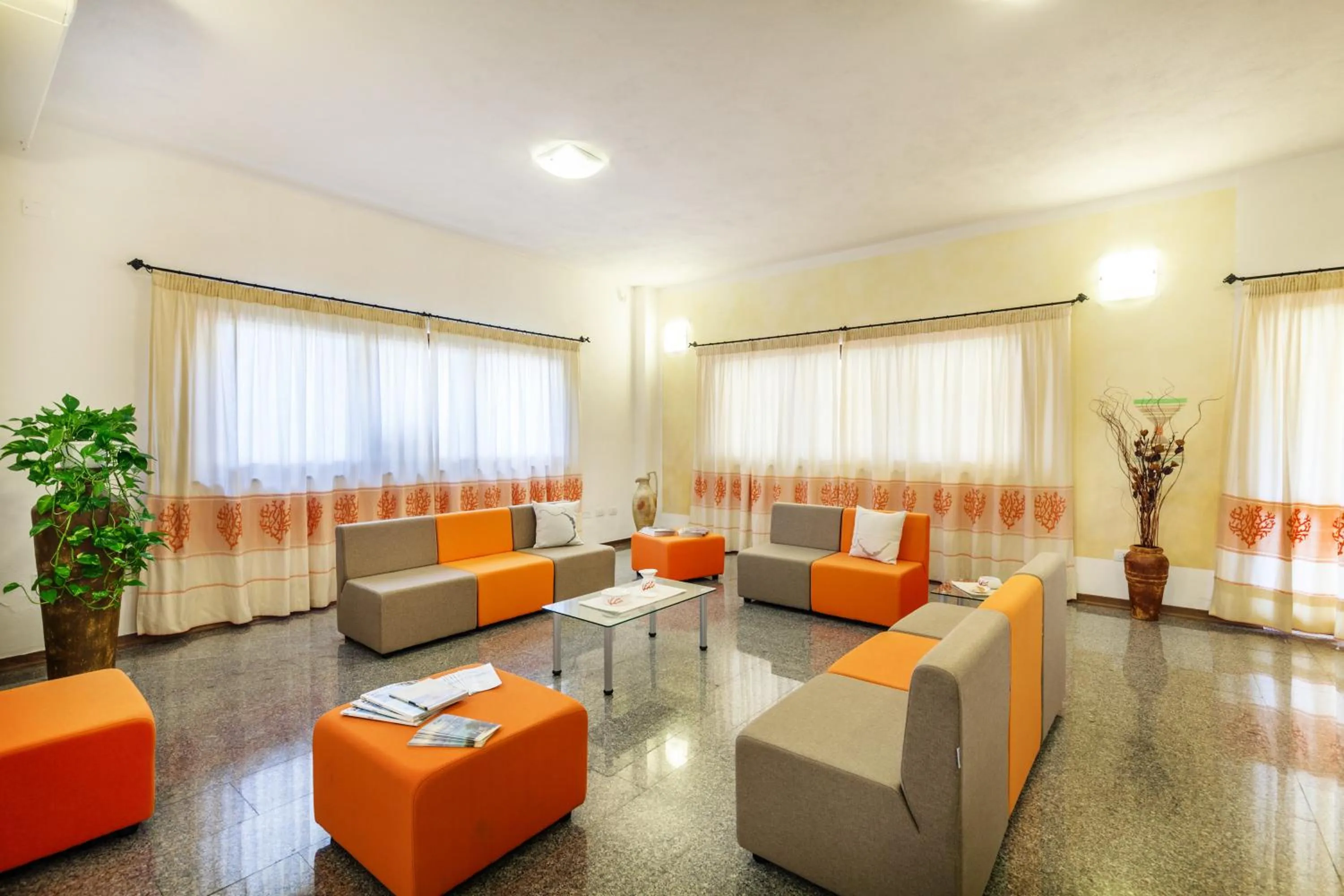 Lobby or reception in Hotel Petri Marini