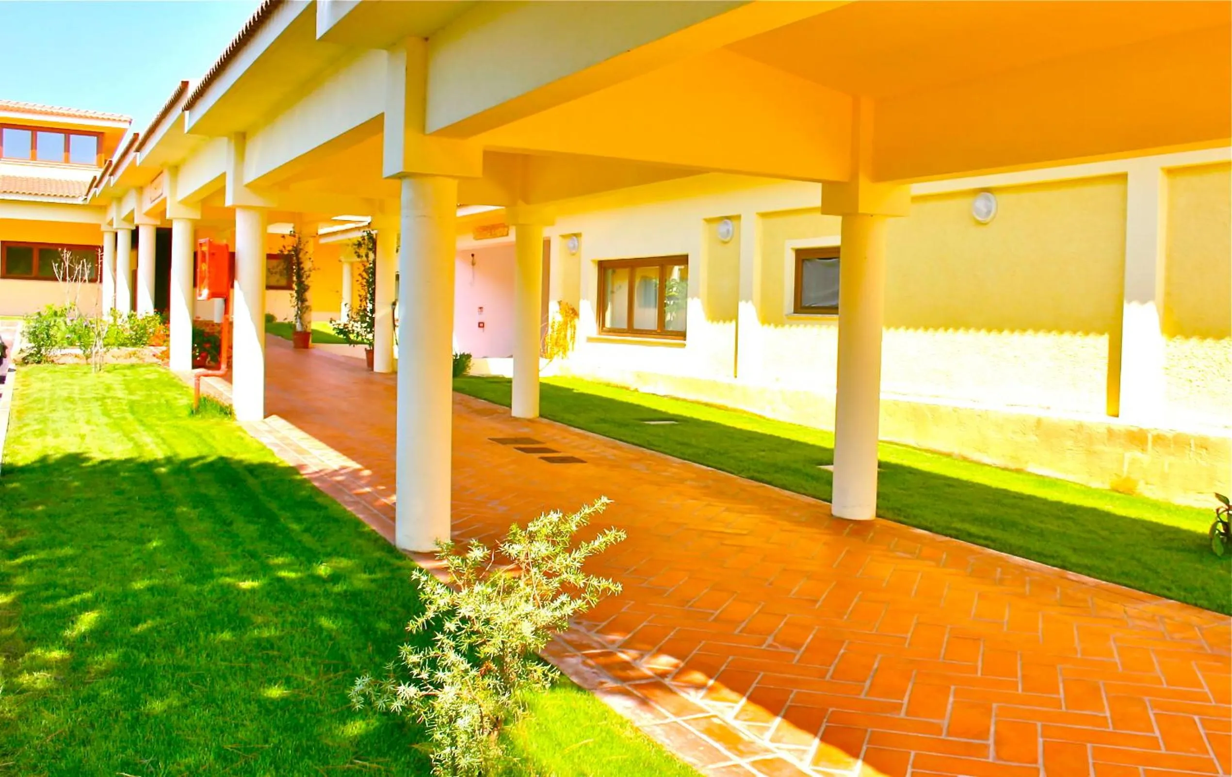Patio in Hotel Petri Marini
