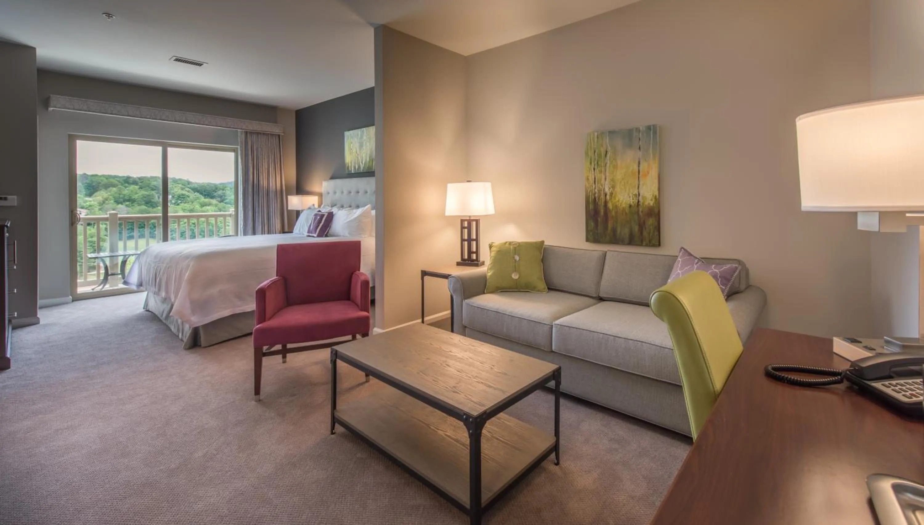 Bed in Valhalla Resort Hotel