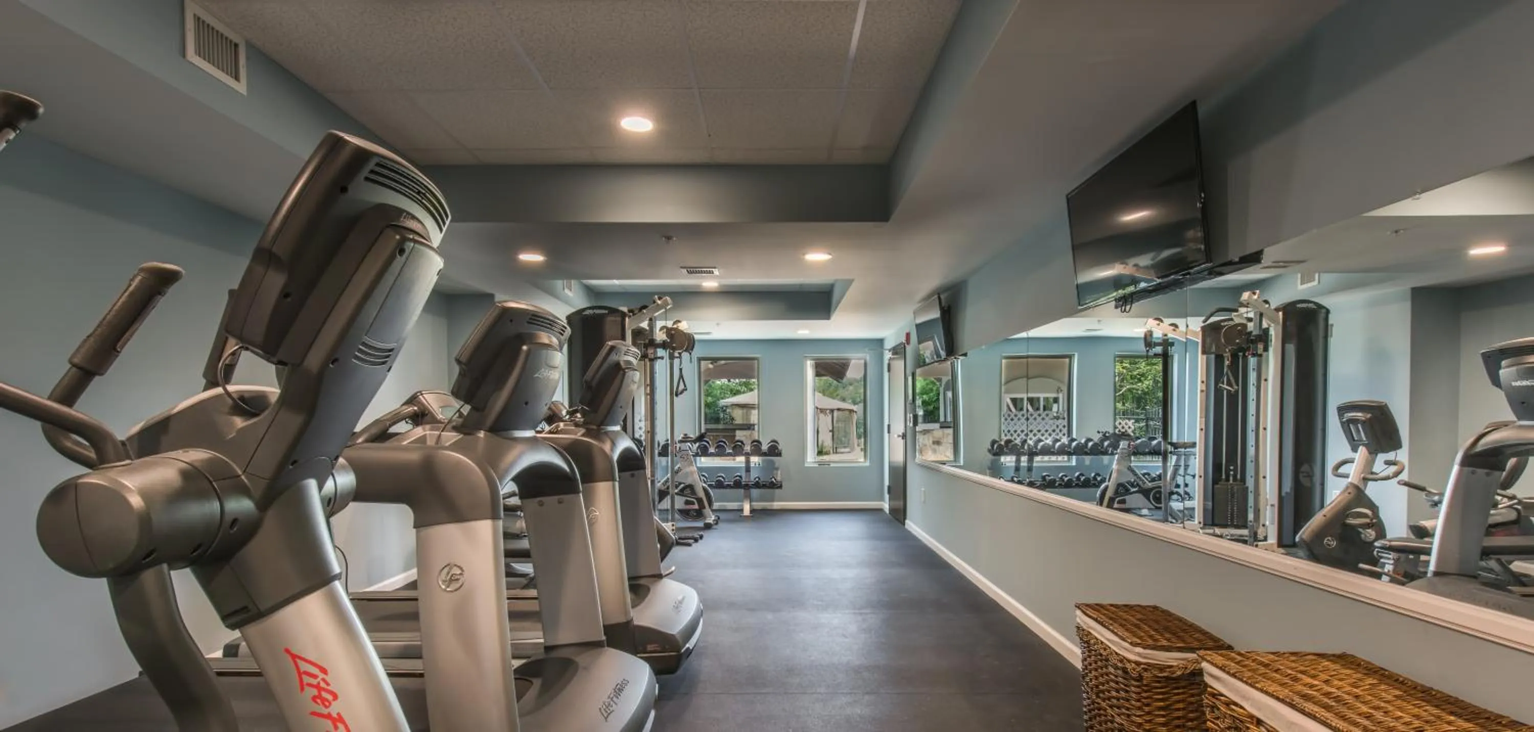 Fitness centre/facilities in Valhalla Resort Hotel