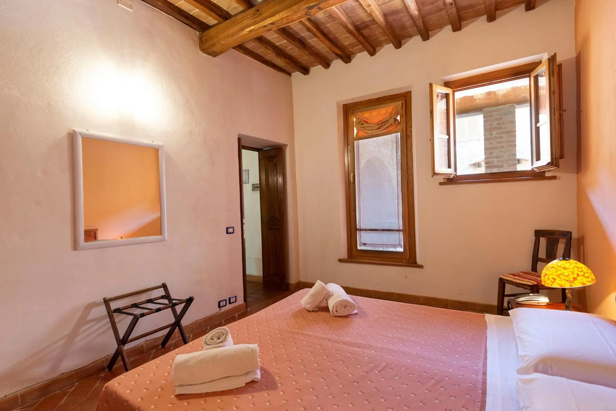 Bed in Locanda Vesuna Hotel Countryhouse