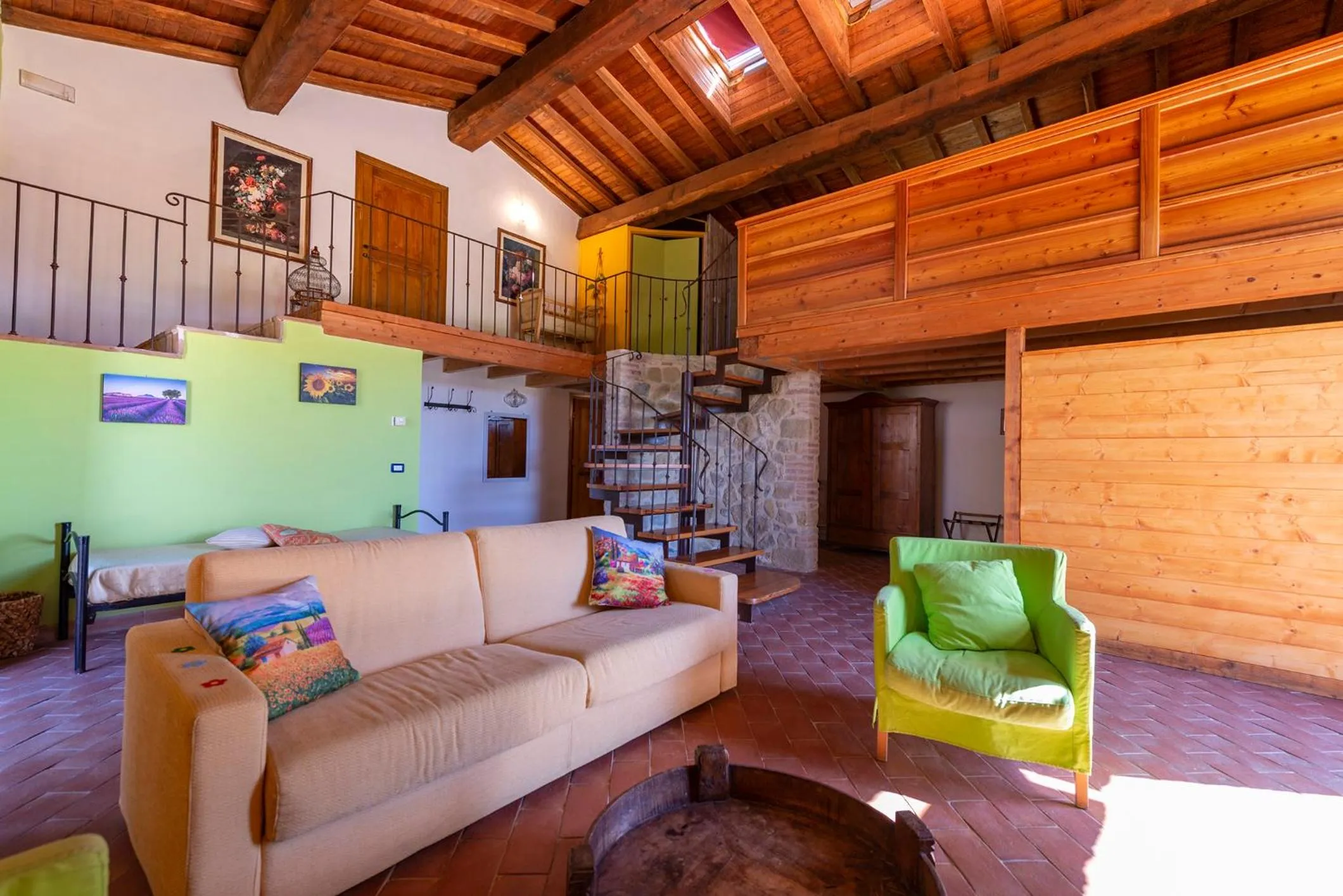 Living room in Locanda Vesuna Hotel Countryhouse