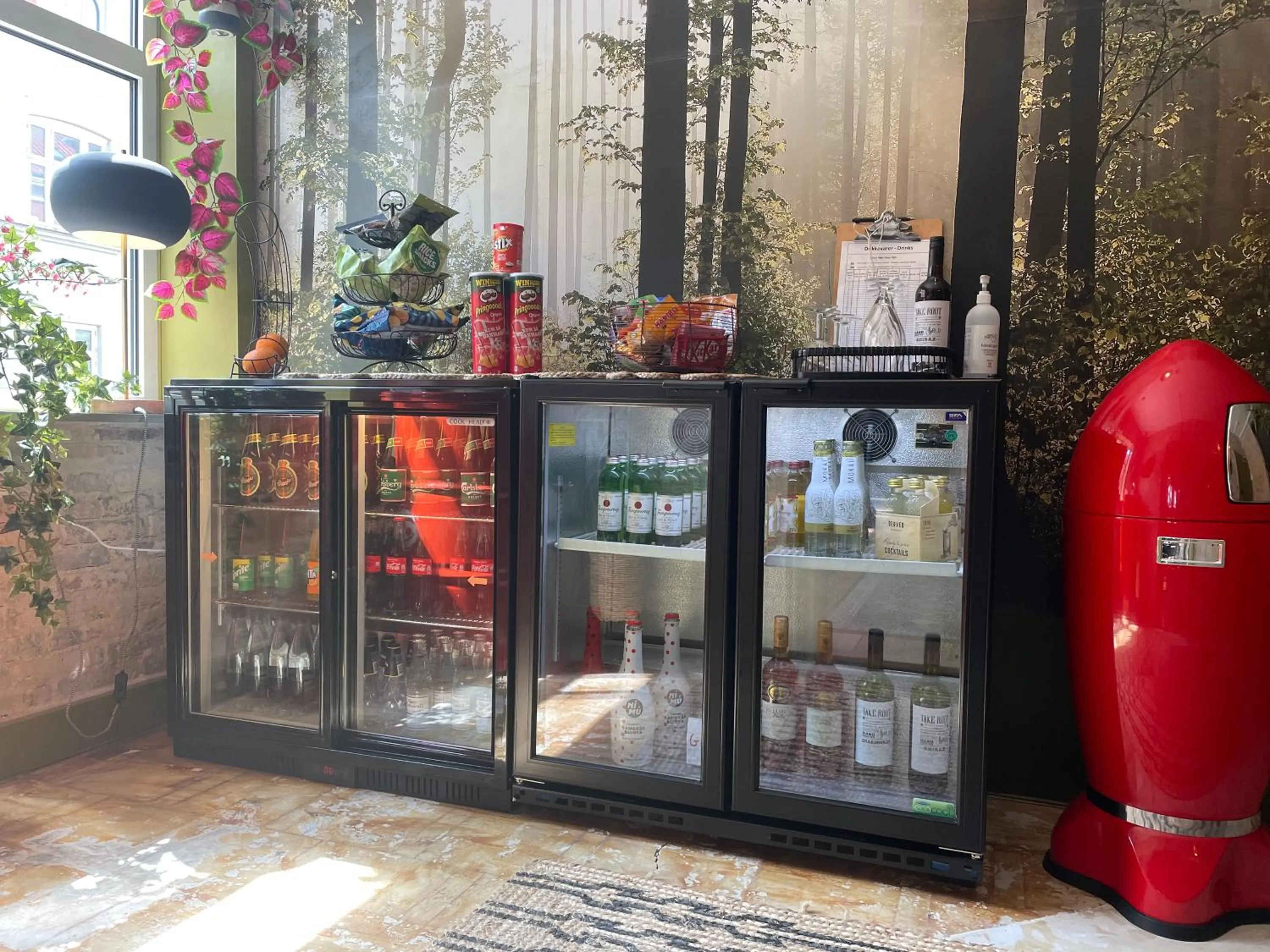 Lounge or bar in Hotel Gammel Havn