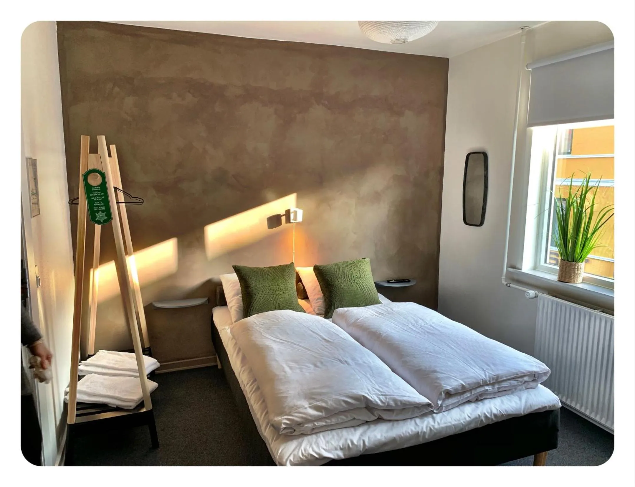 Bed in Hotel Gammel Havn