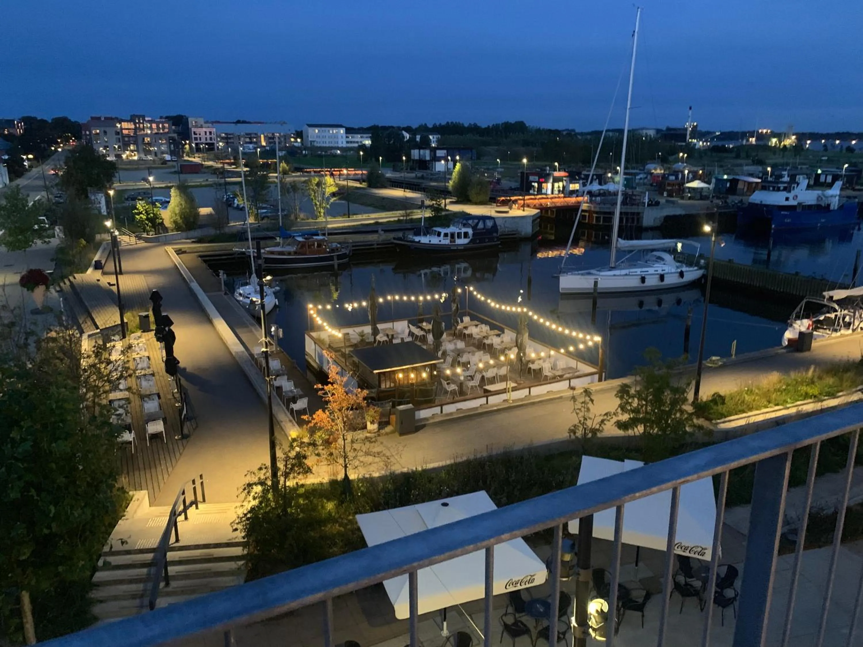 Balcony/Terrace in Hotel Gammel Havn