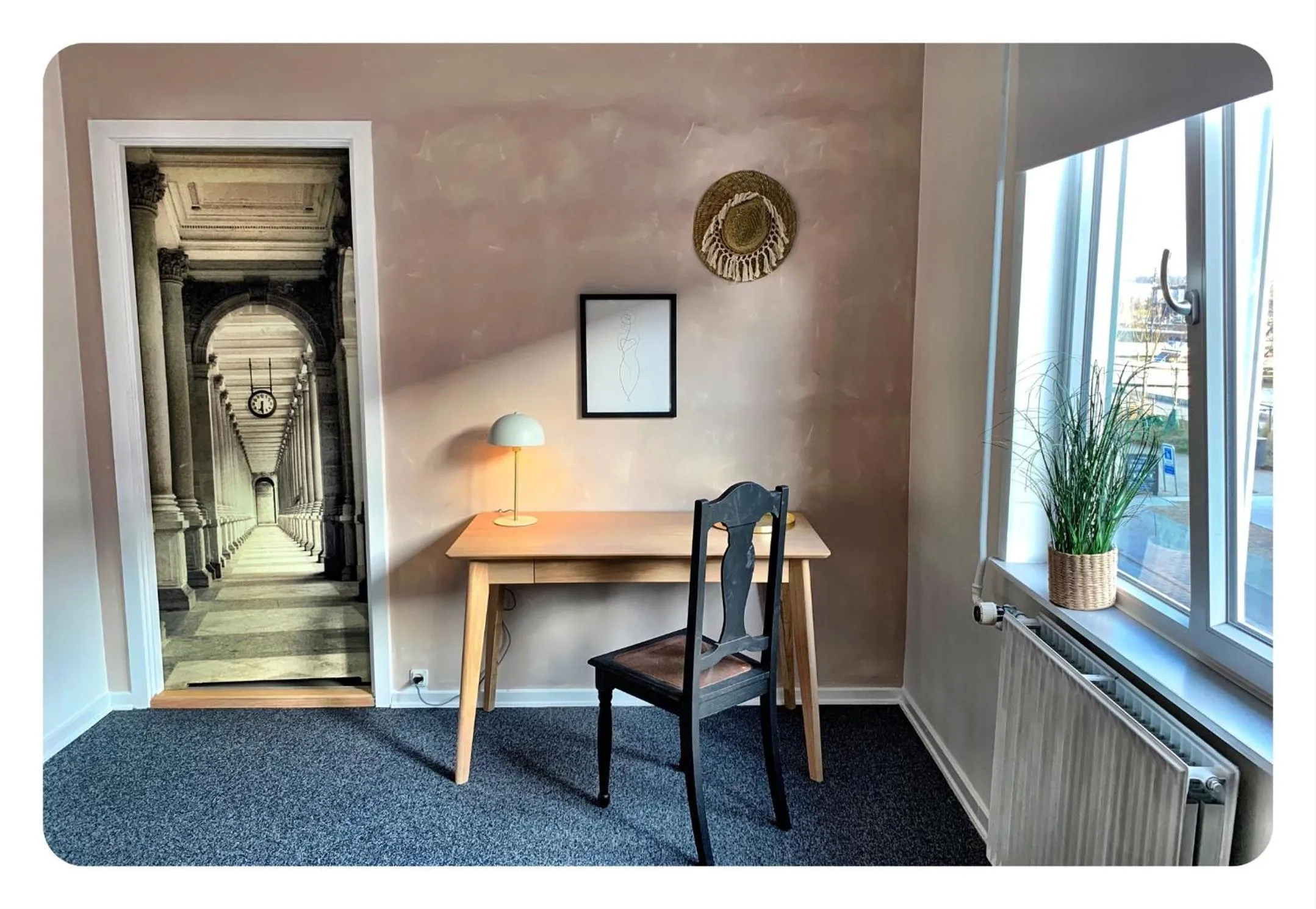 Decorative detail in Hotel Gammel Havn