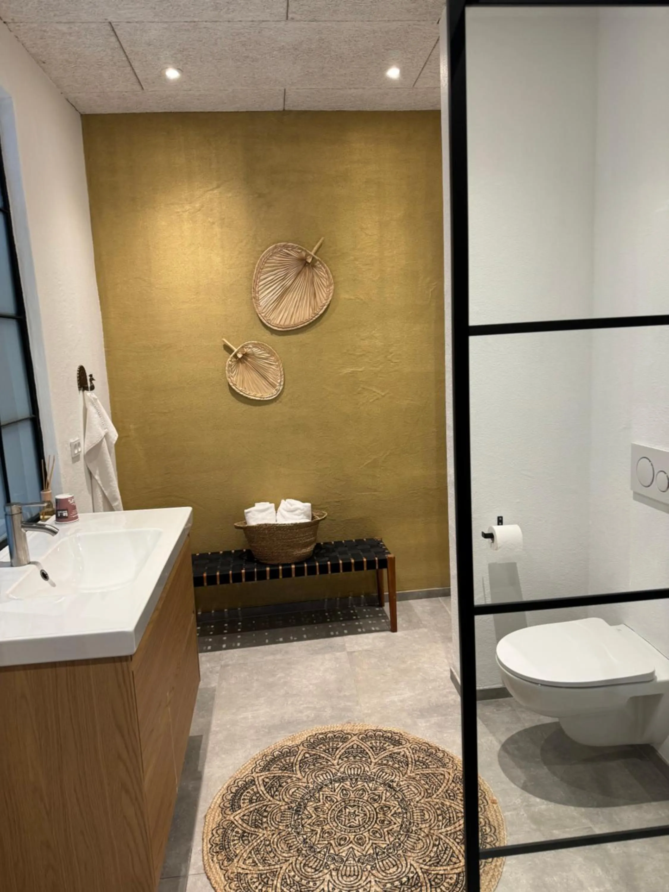 Bathroom in Hotel Gammel Havn