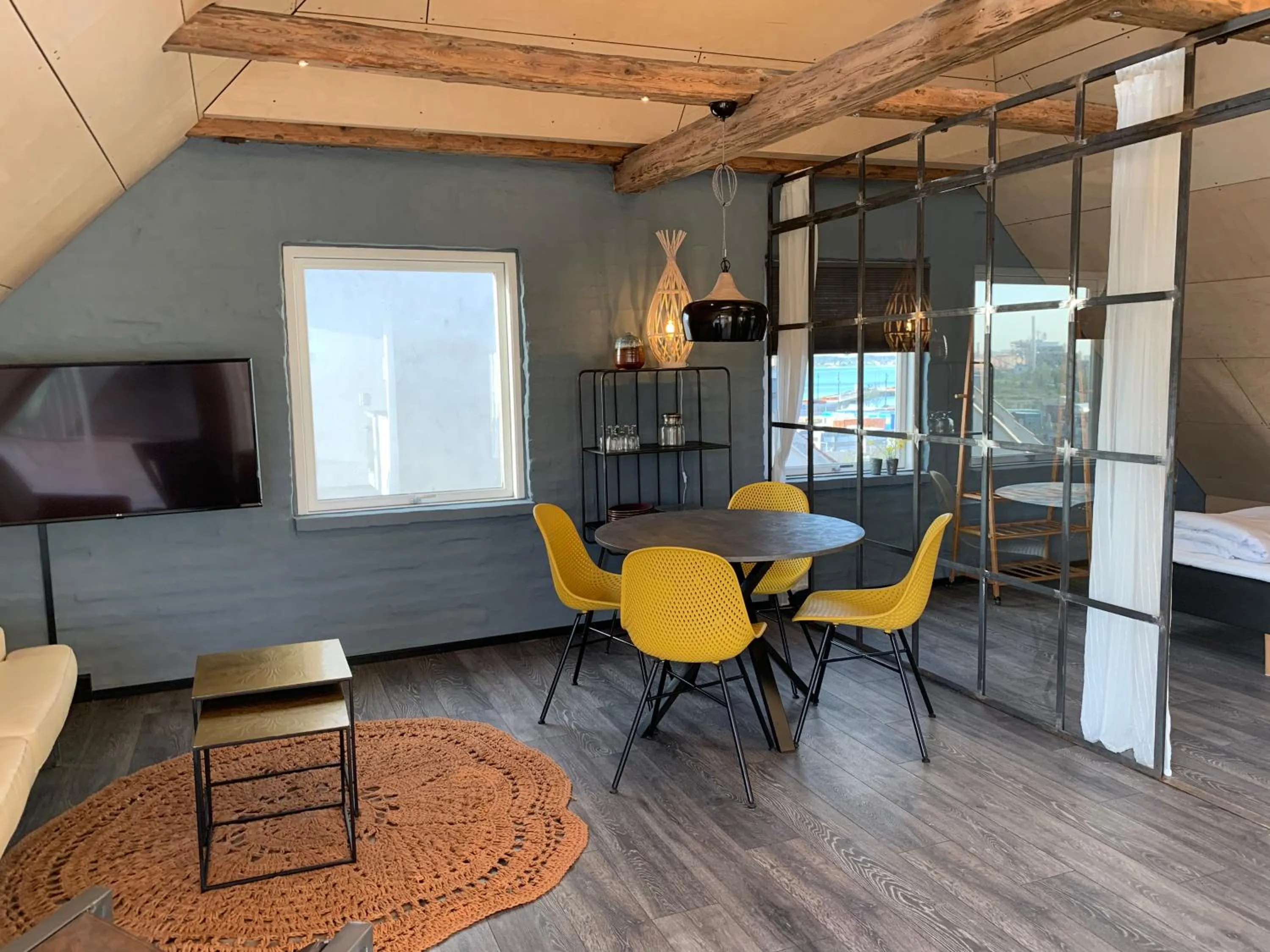 Dining area in Hotel Gammel Havn