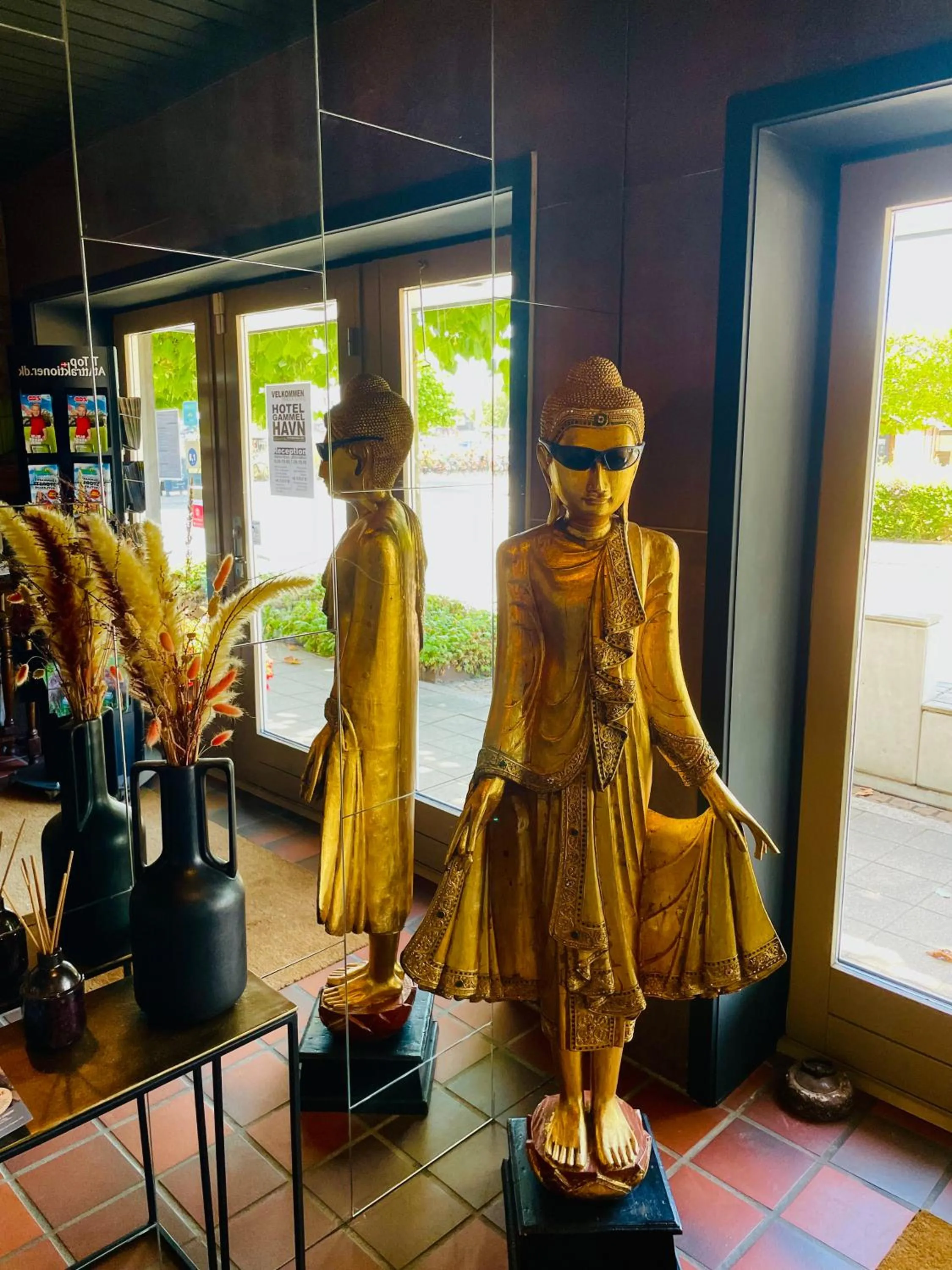 Lobby or reception in Hotel Gammel Havn