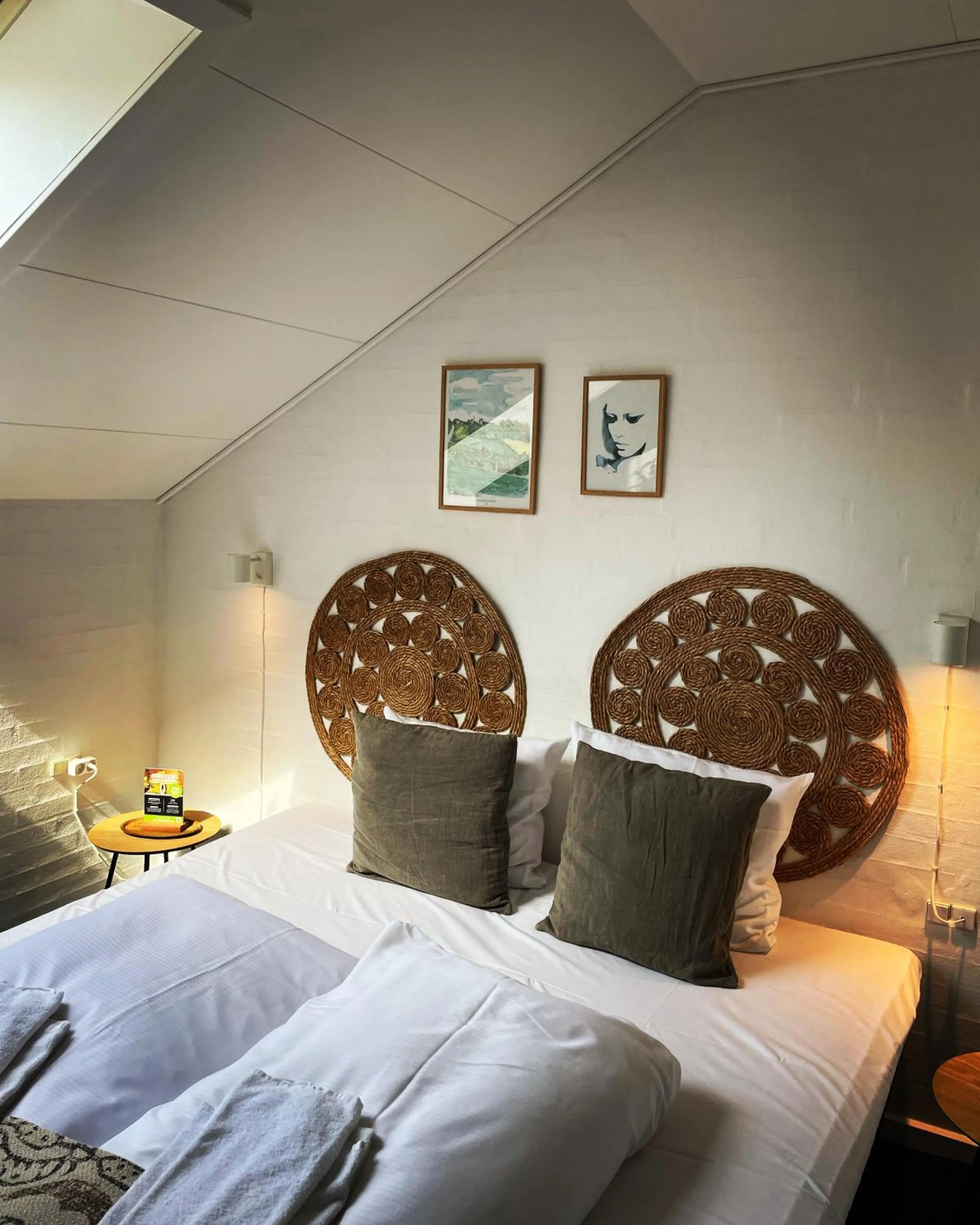 Bed in Hotel Gammel Havn