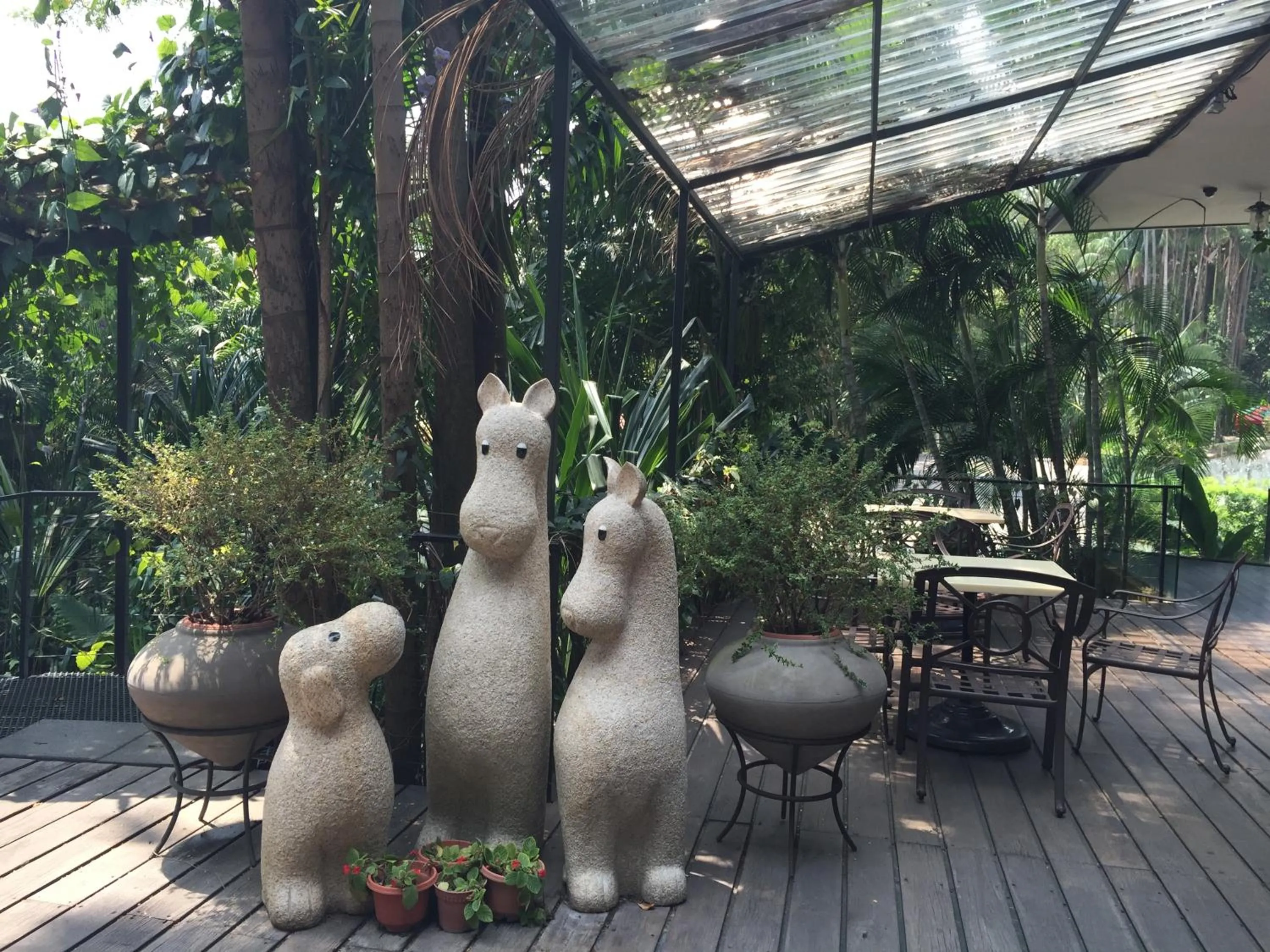 Decorative detail in Siloso Beach Resort - Sentosa