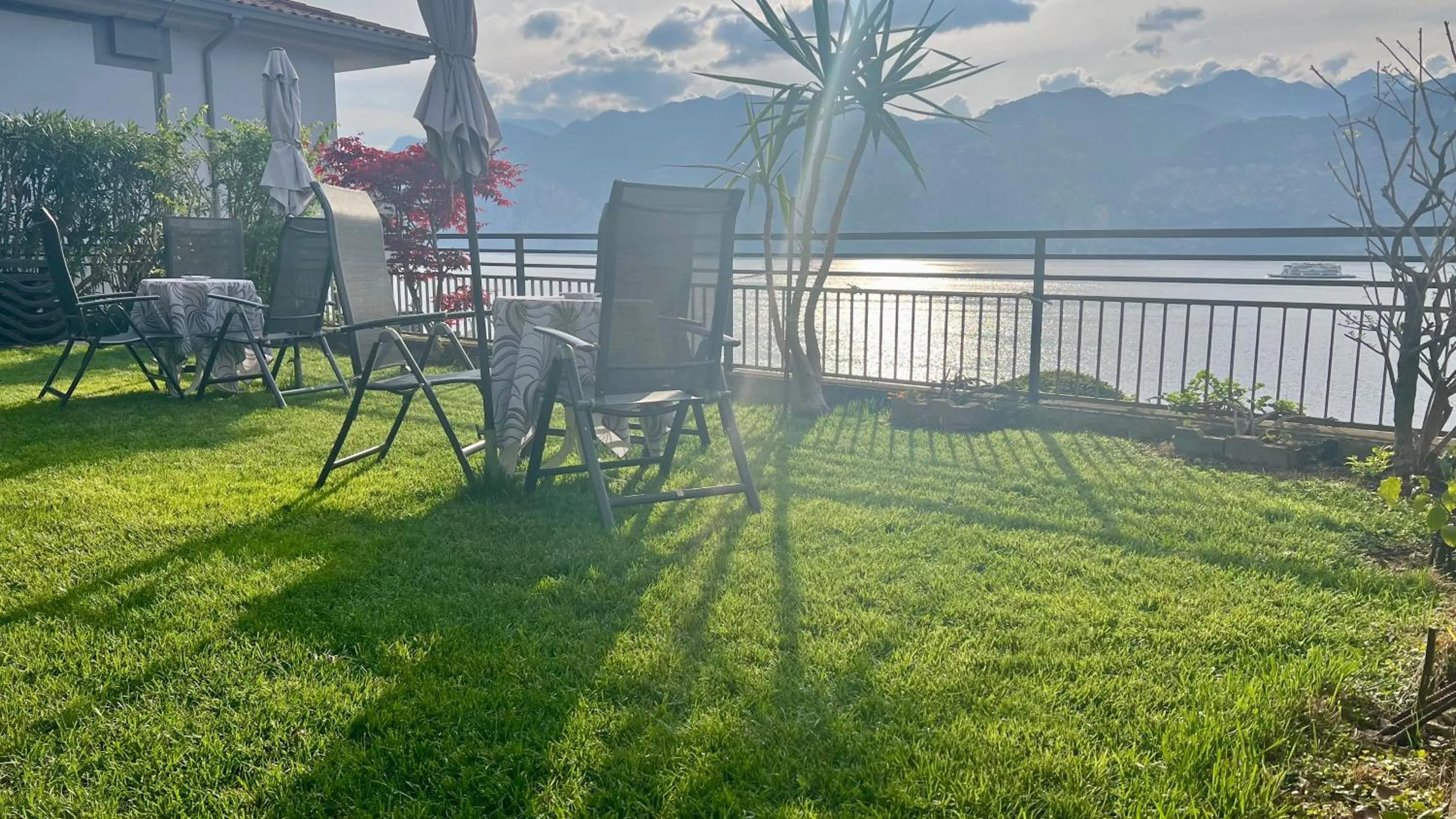 Garden in Albergo Villa Edera