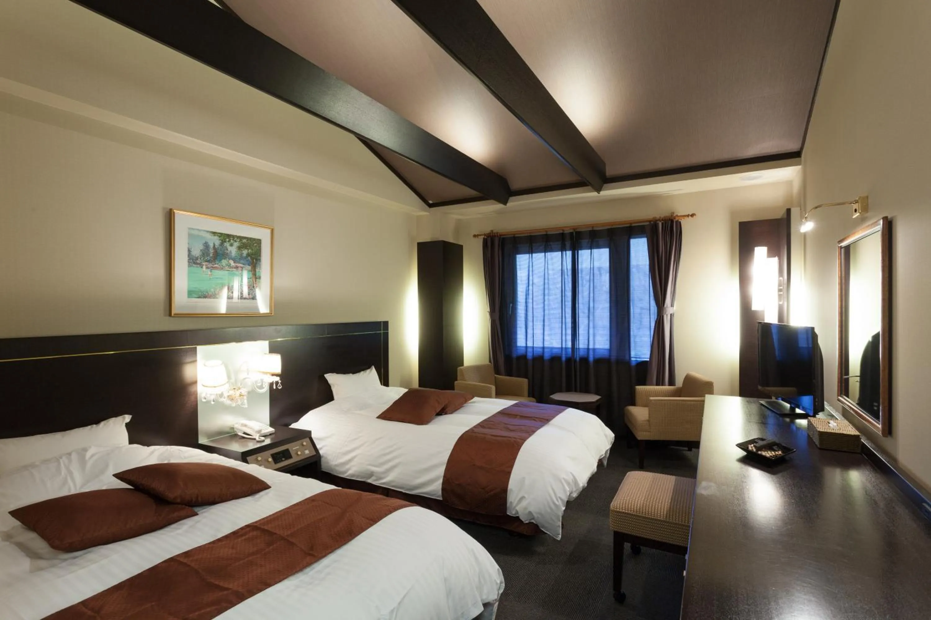 Photo of the whole room, Bed in Forest Hotel Rochefort