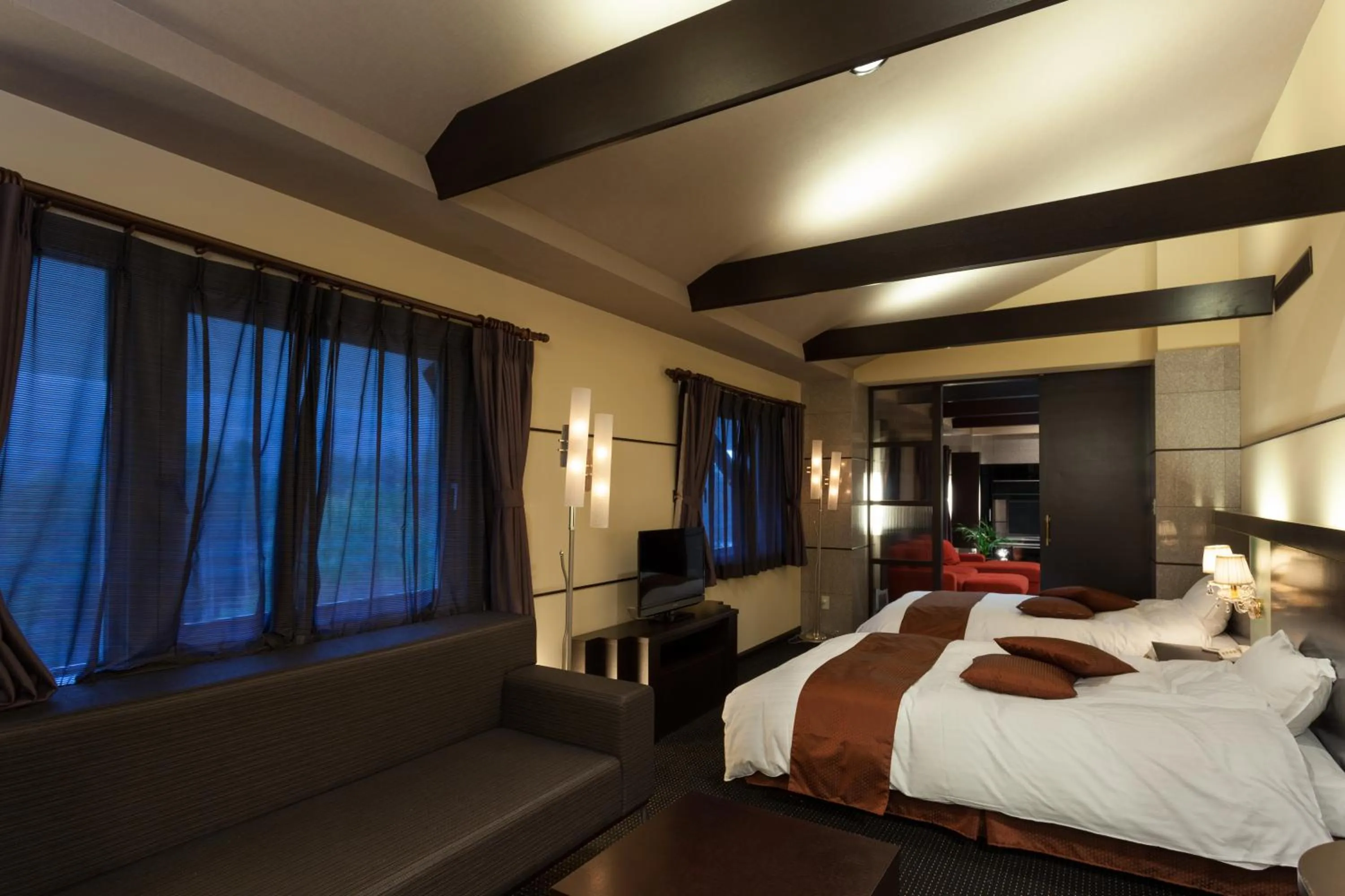 Photo of the whole room, Bed in Forest Hotel Rochefort