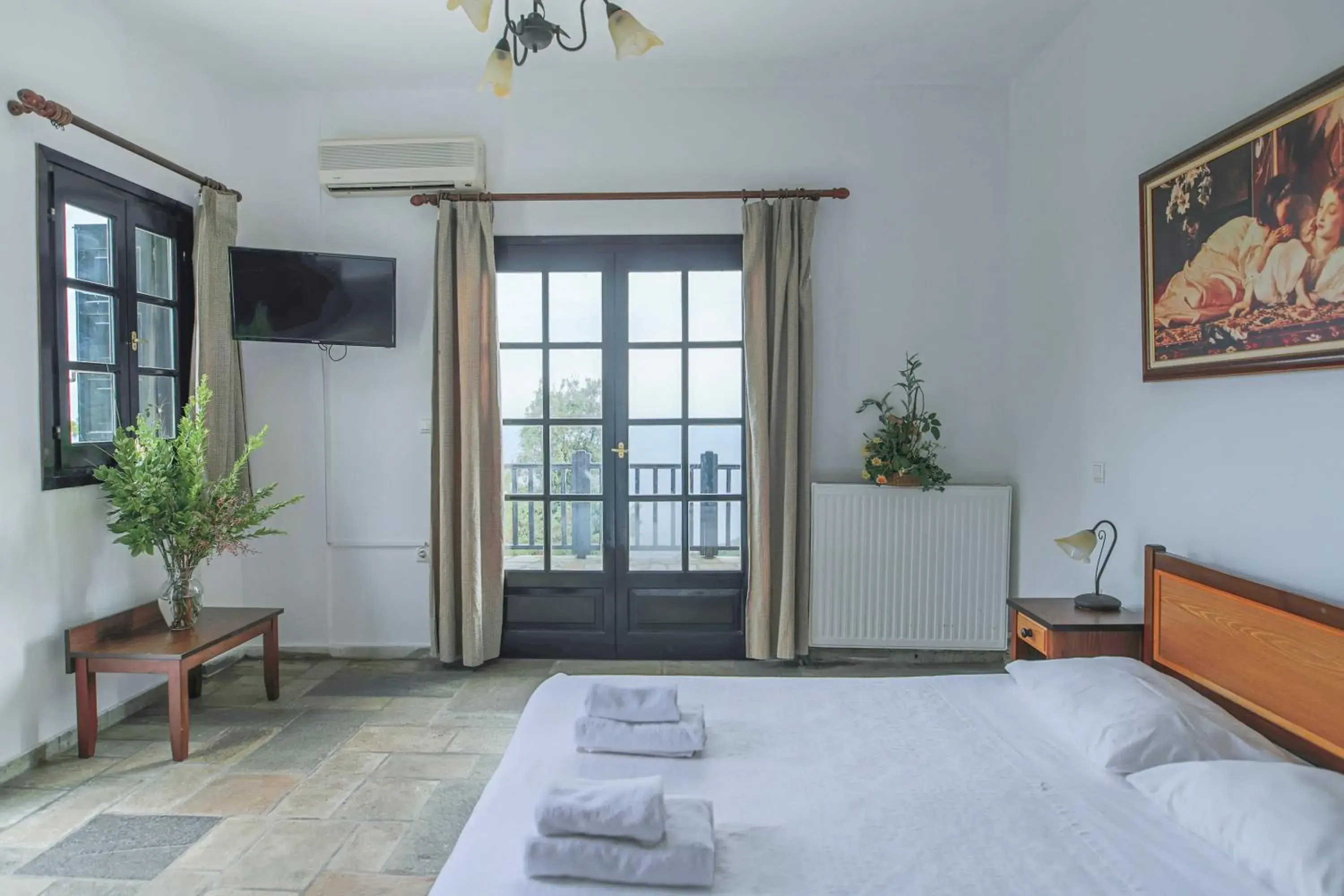 Double or Twin Room with Garden View in Pilio Sea Horizon Hotel Double or Twin Room with Garden View in Pilio Sea Horizon Hotel