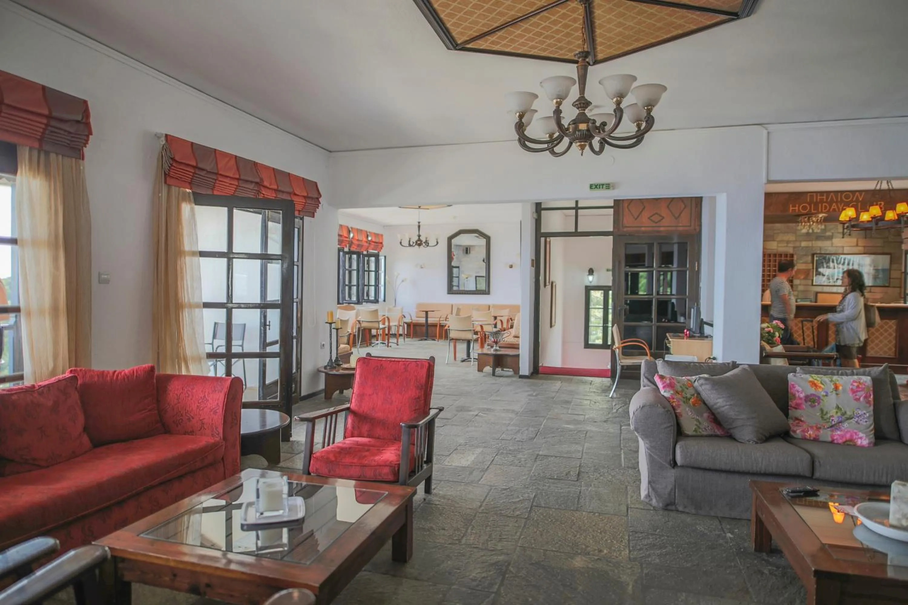 Lobby or reception in Pilio Sea Horizon Hotel