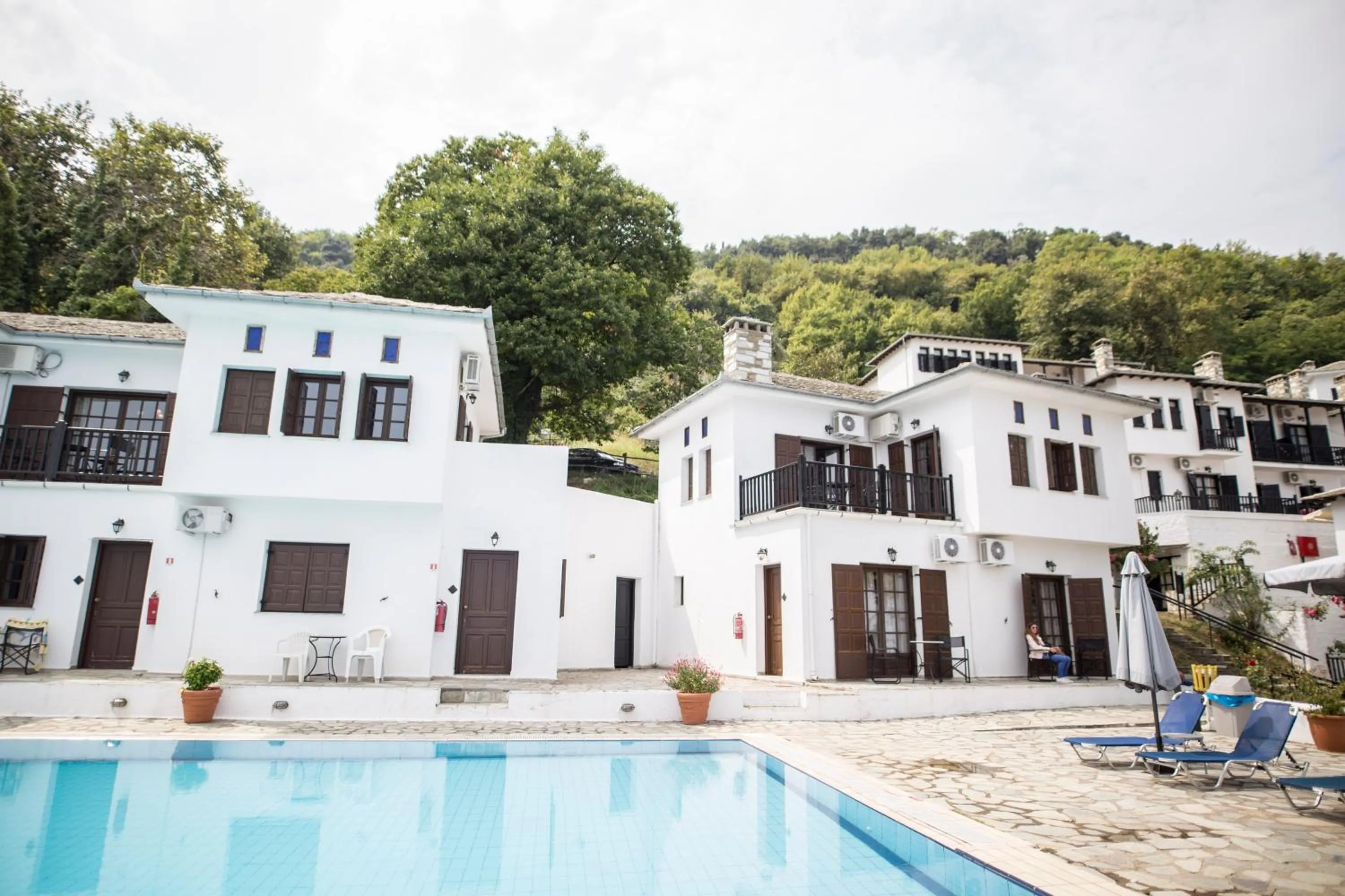 Swimming pool in Pilio Sea Horizon Hotel
