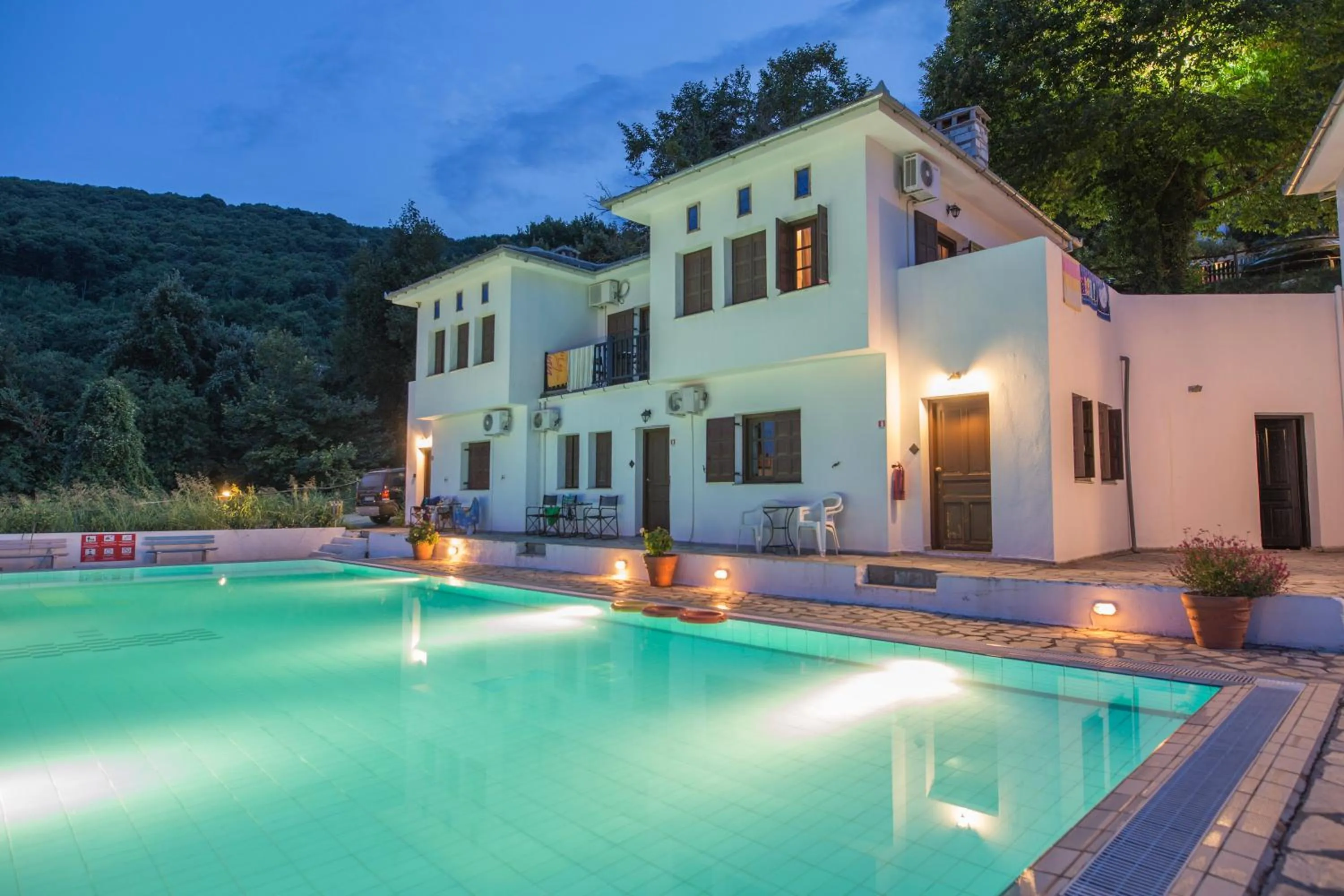 Swimming pool in Pilio Sea Horizon Hotel