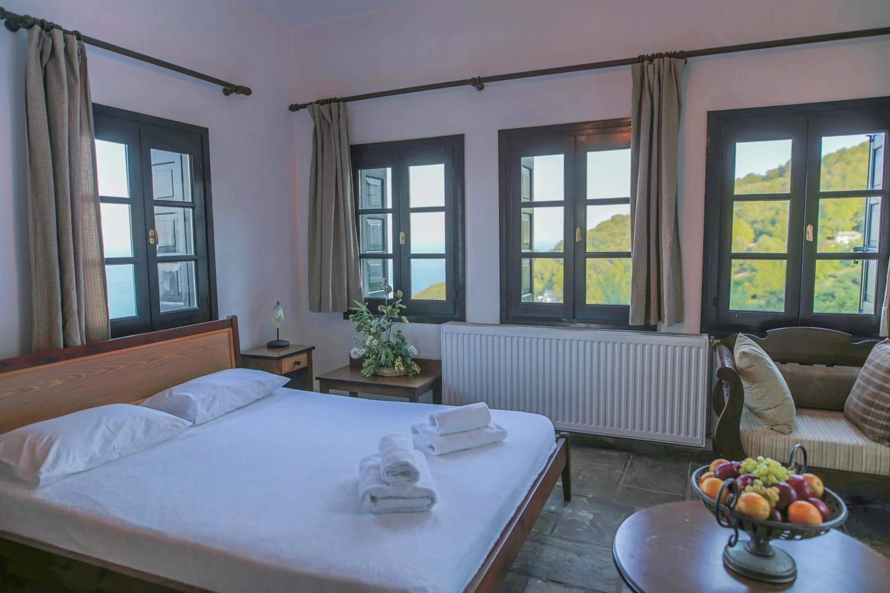 Bedroom in Pilio Sea Horizon Hotel