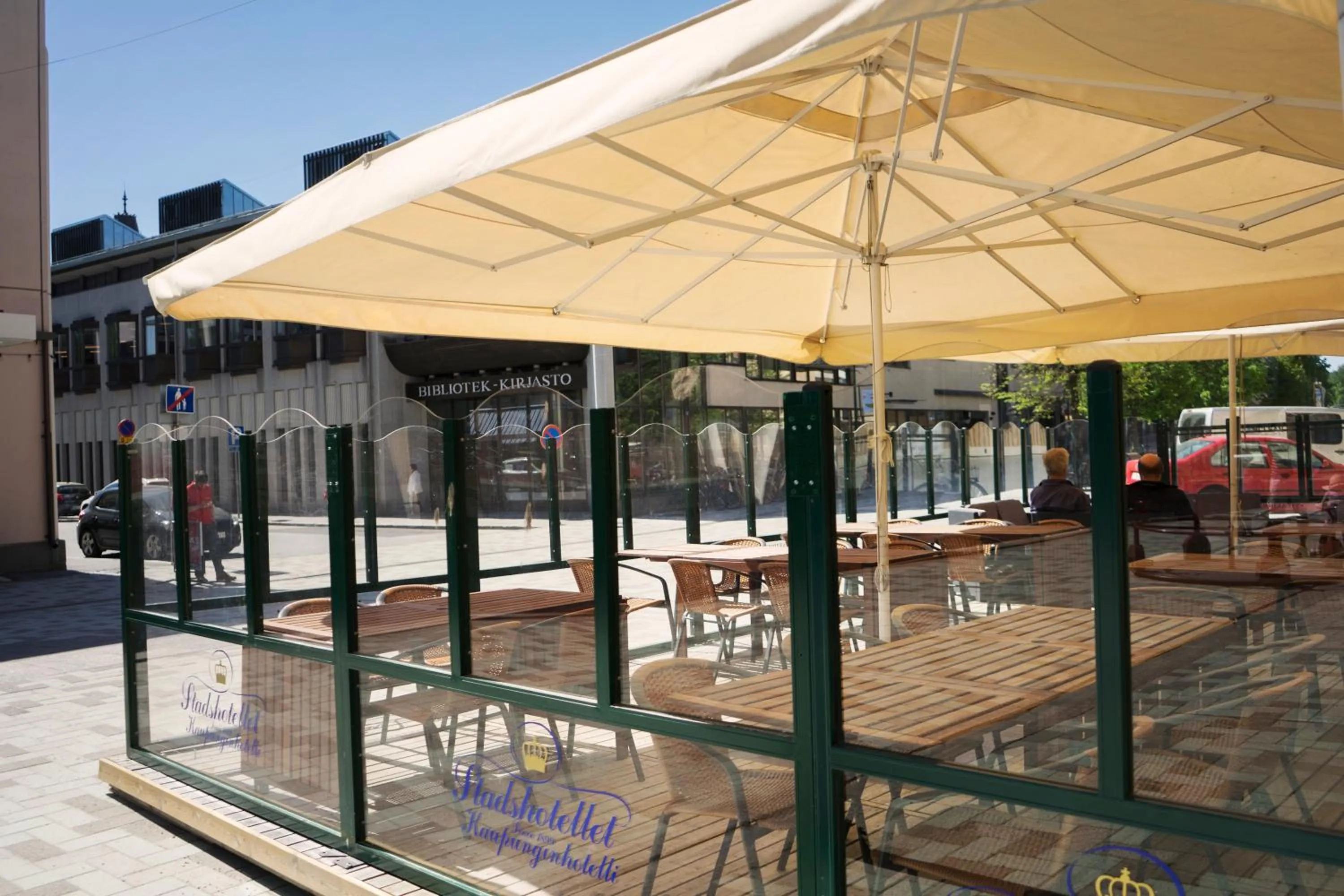 Balcony/Terrace in Pietarsaaren Kaupunginhotelli