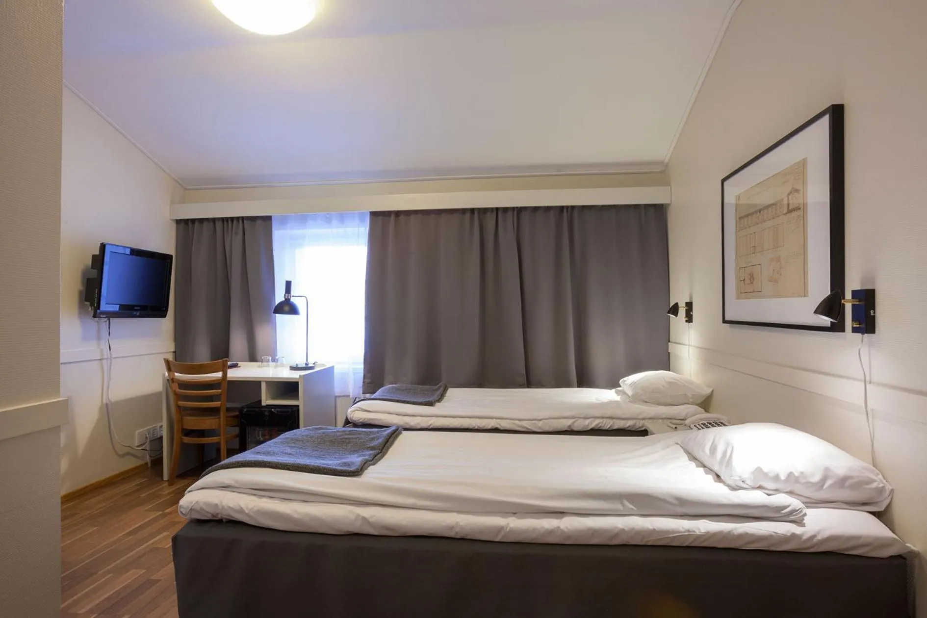 Bed in Pietarsaaren Kaupunginhotelli