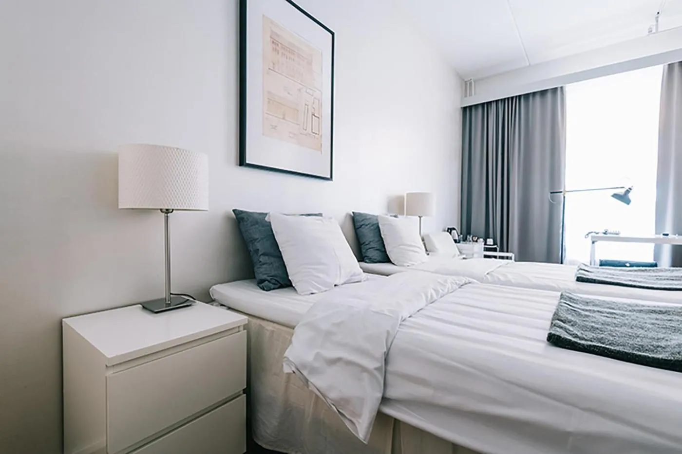 Bed in Pietarsaaren Kaupunginhotelli