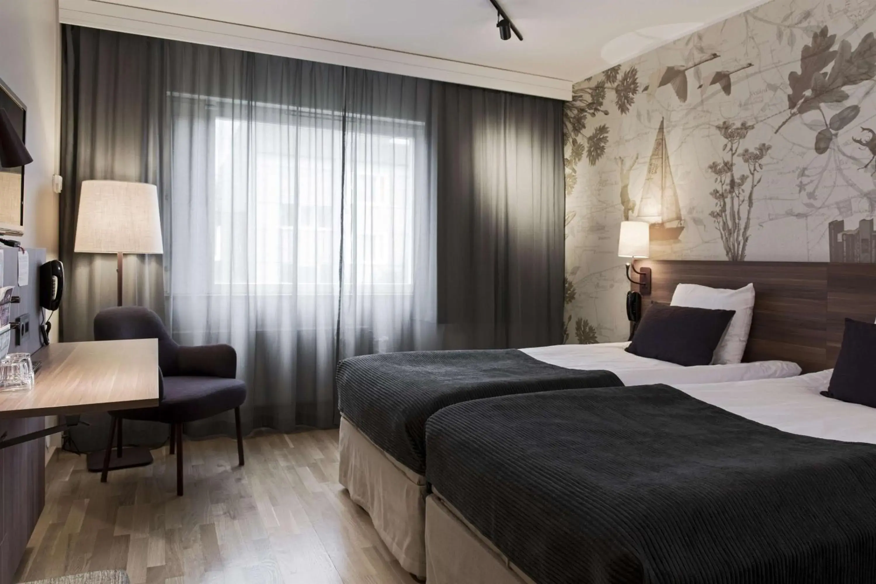 Standard Twin Room in Scandic Norrköping Nord Standard Twin Room in Scandic Norrköping Nord