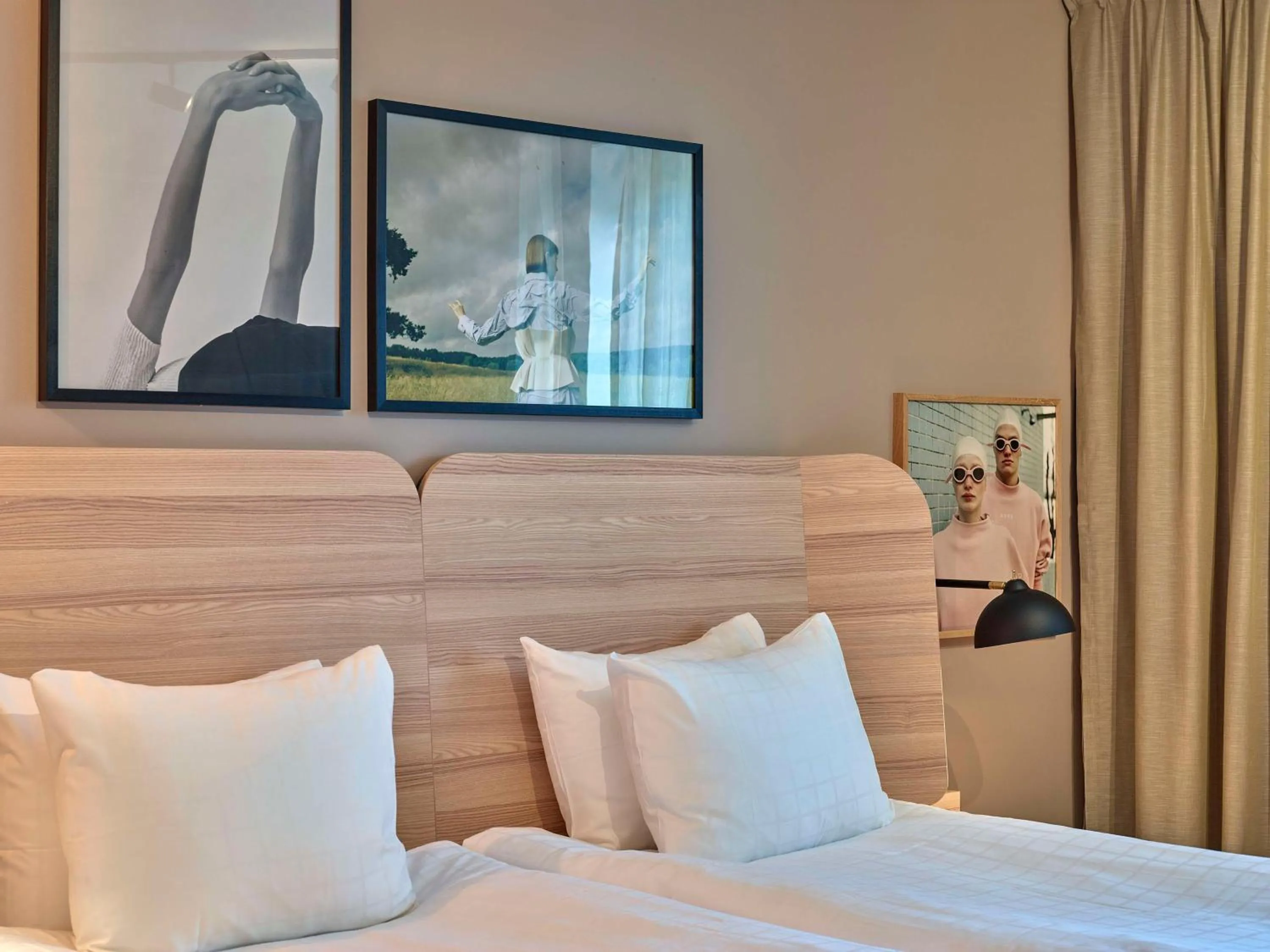 Bedroom, Bed in Scandic Strömmen