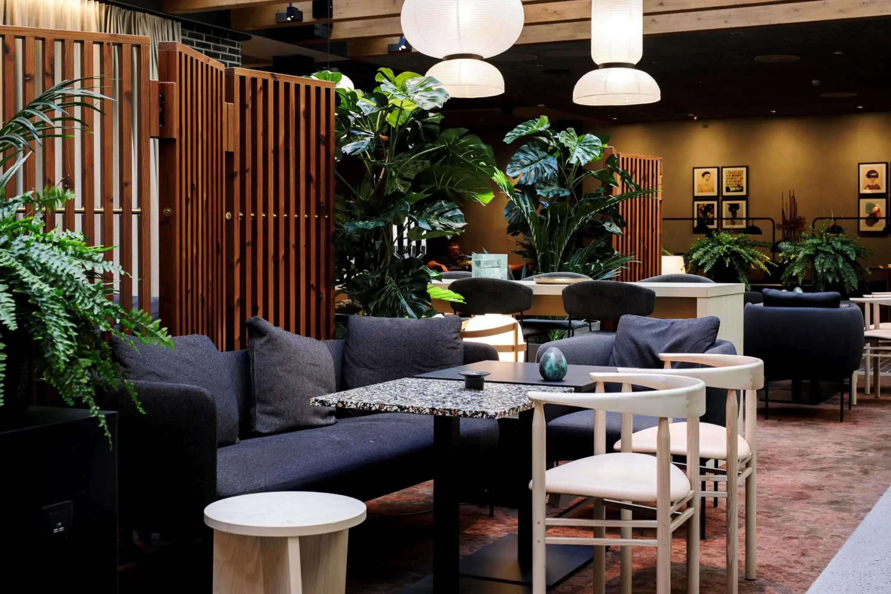 Lobby or reception in Scandic Strömmen Lobby or reception in Scandic Strömmen