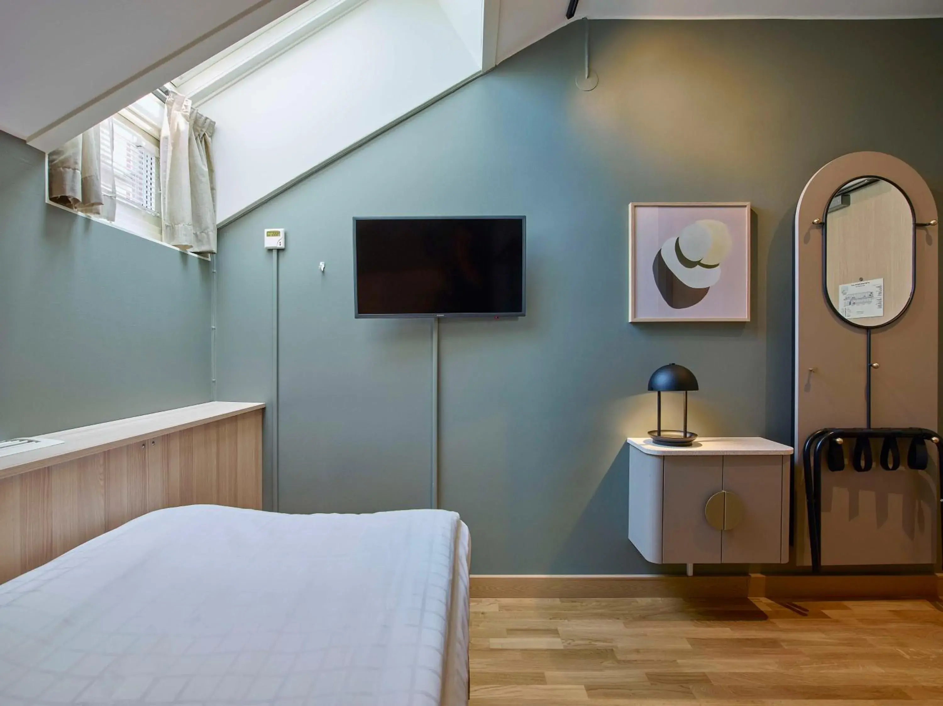 Bedroom, Bed in Scandic Strömmen Bedroom, Bed in Scandic Strömmen